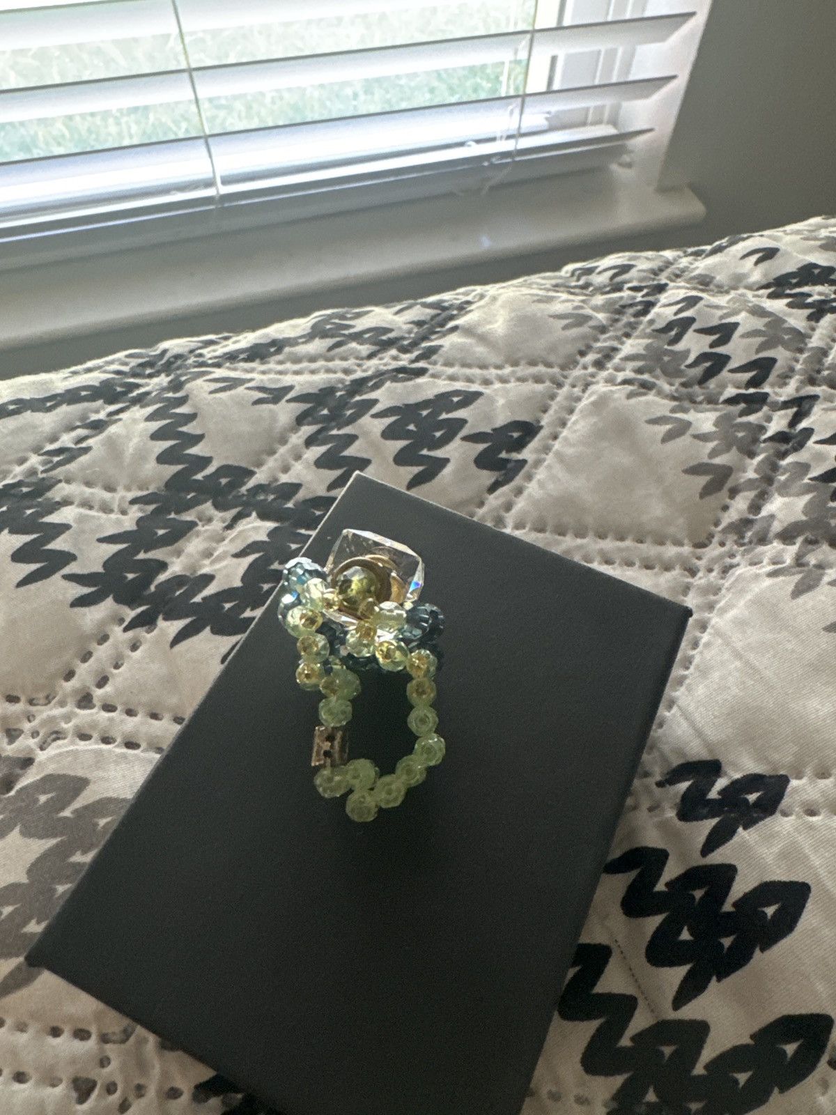 Number (N)ine Number (n)ine beaded ring Size ONE SIZE - 3 Thumbnail
