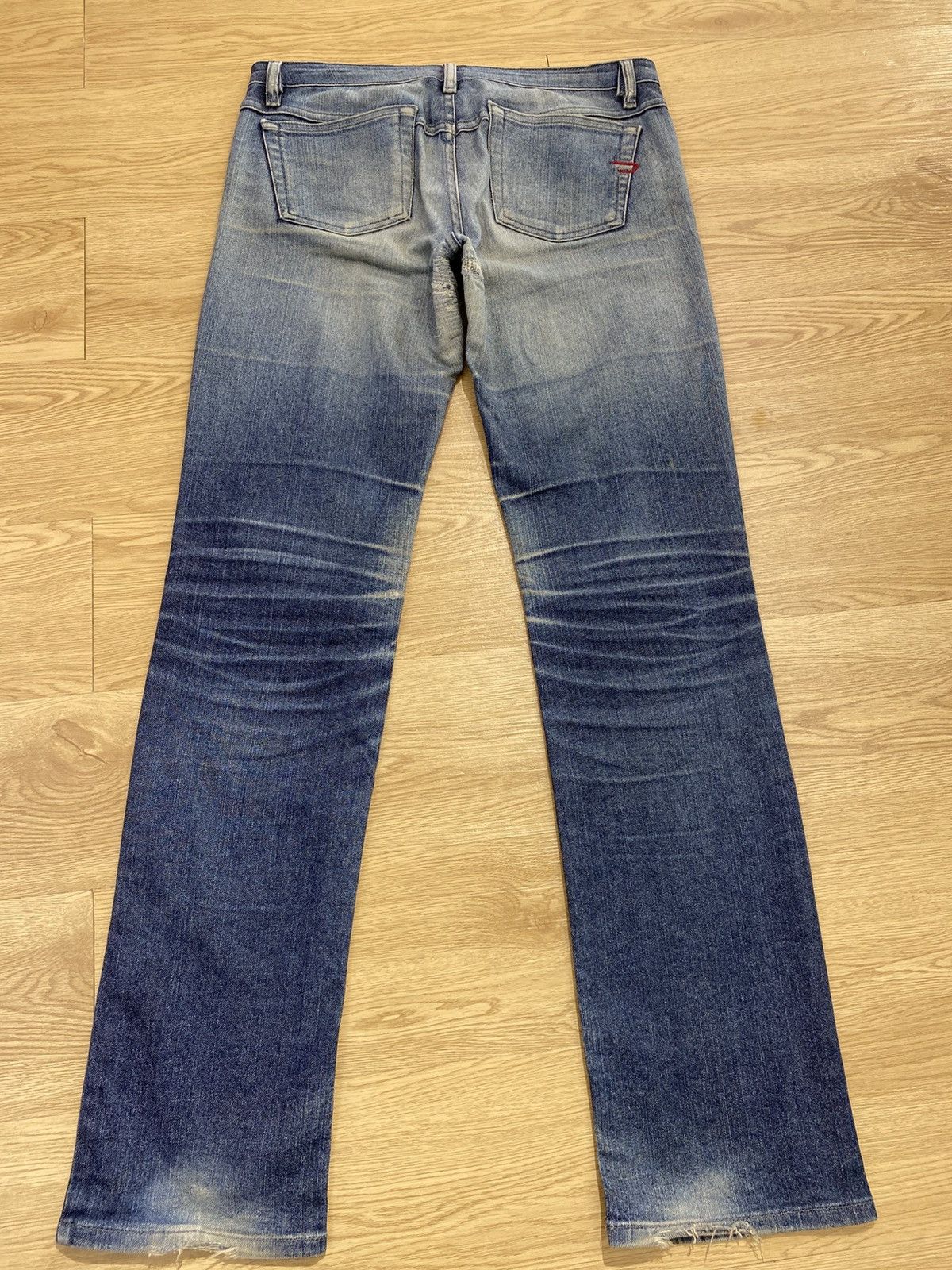 Diesel Diesel Whiskers Acid Blue Wash Style Size US 30 / EU 46 - 3 Thumbnail