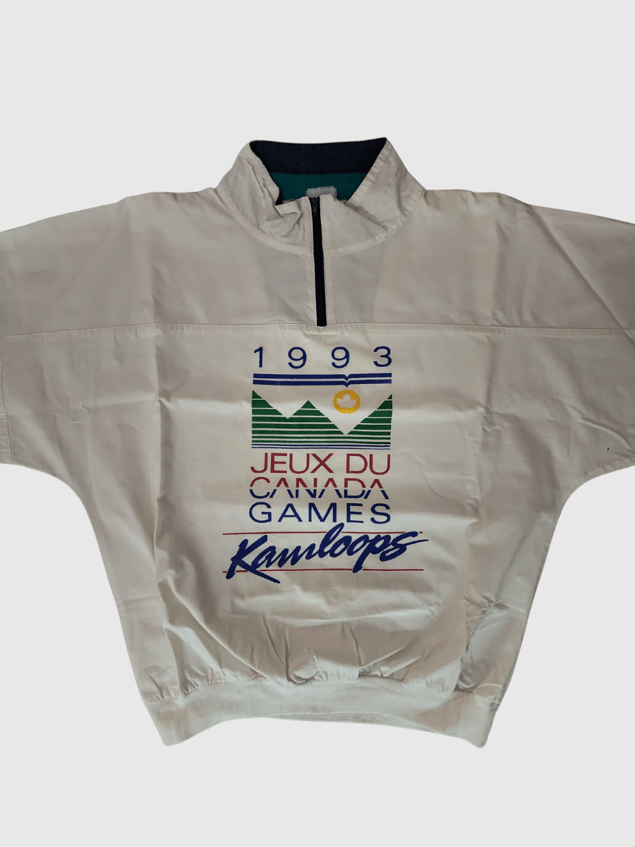 Other 90s Jeux Du Canada Games Kamloops Quarter Zip Pullover Sweat Size US M / EU 48-50 / 2 - 2 Thumbnail