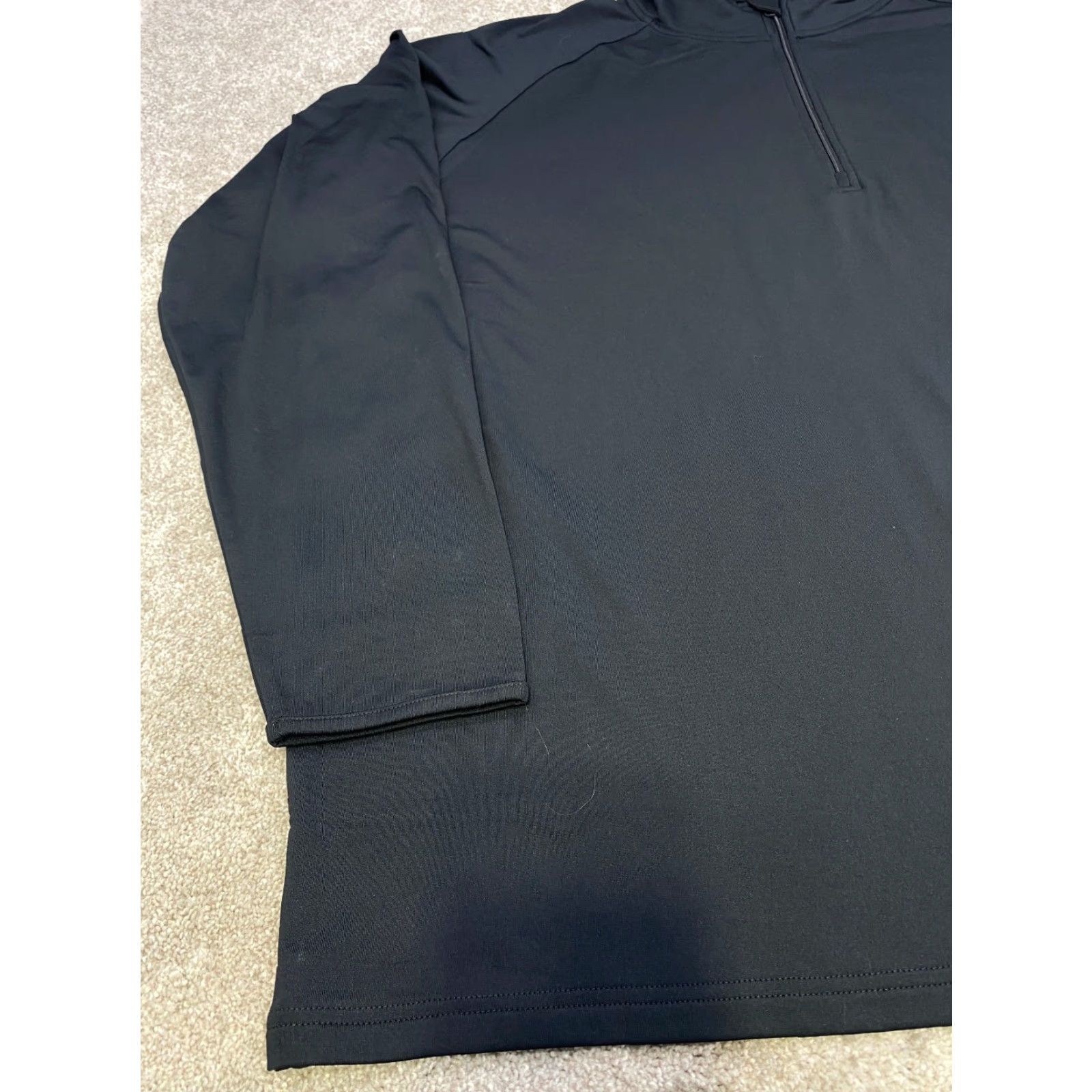 Vintage VINTAGE Sport-Tek ST850 Sport-Wick Long Sleeve Stretch Half Zip Pullover Mens 3XL Black Size US XXL / EU 58 / 5 - 2 Thumbnail