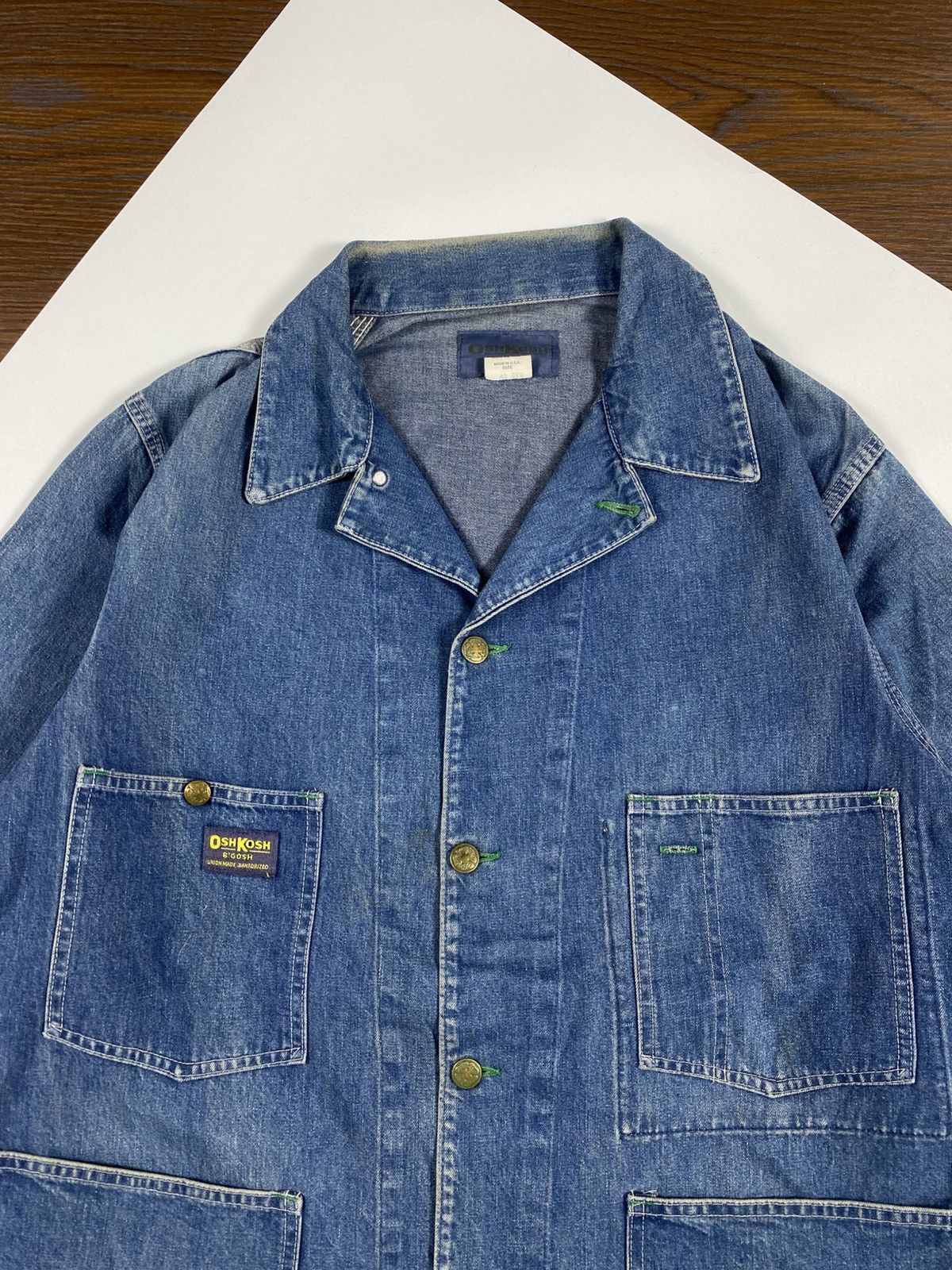 Vintage Oshkosh B'gosh Chore Jacket in Blue, Men's (Size Xl) — image 2 of 6