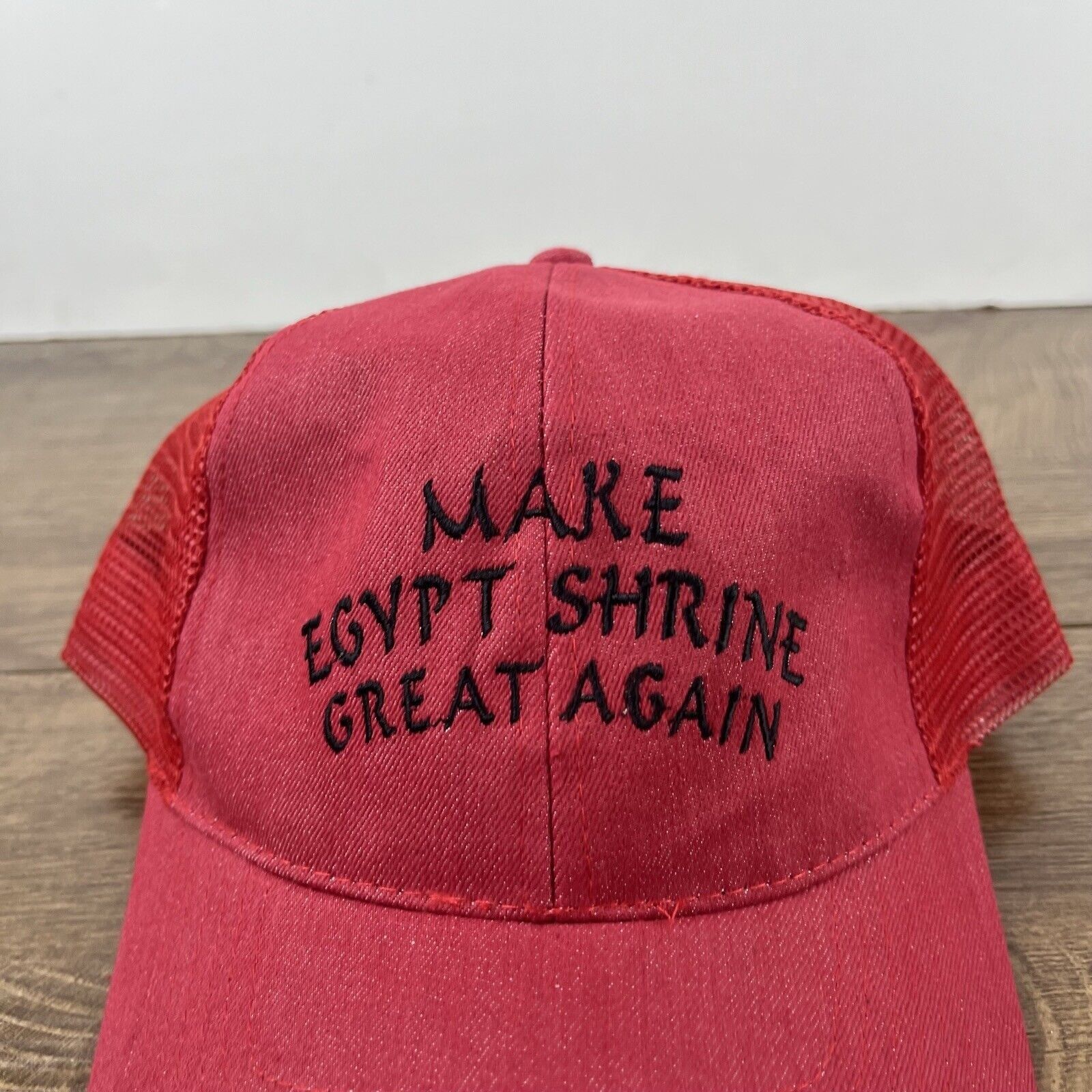 Other Make Eygpt Shrine Great Again Hat Red Cap Adjustable Hat Red Size ONE SIZE - 6 Thumbnail