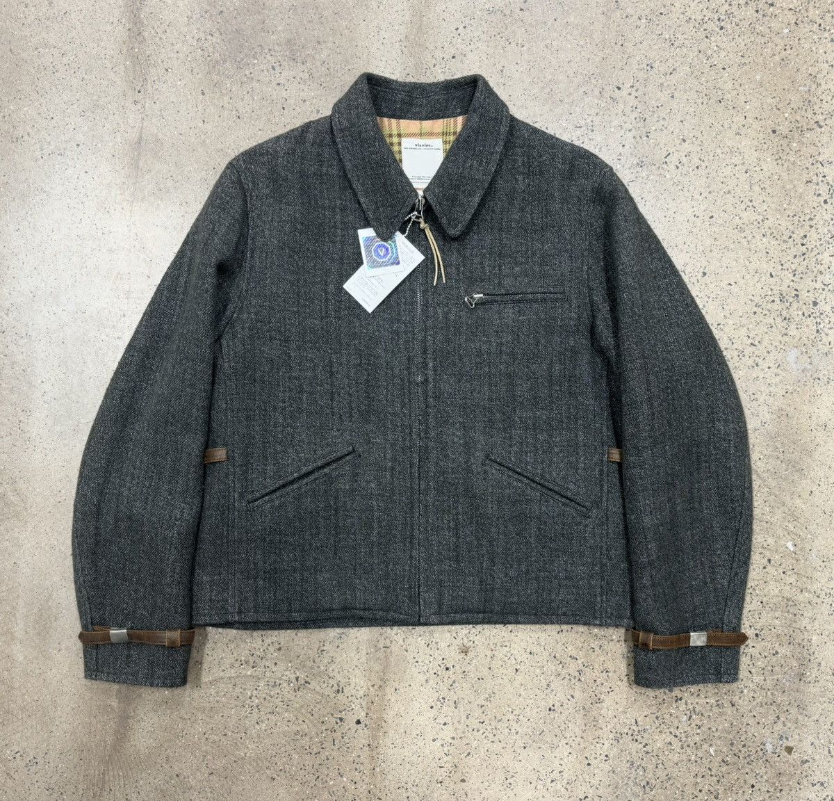 Visvim VISVIM 25AW GALEN WOOL JKT PINSTRIPE，size2 | Grailed