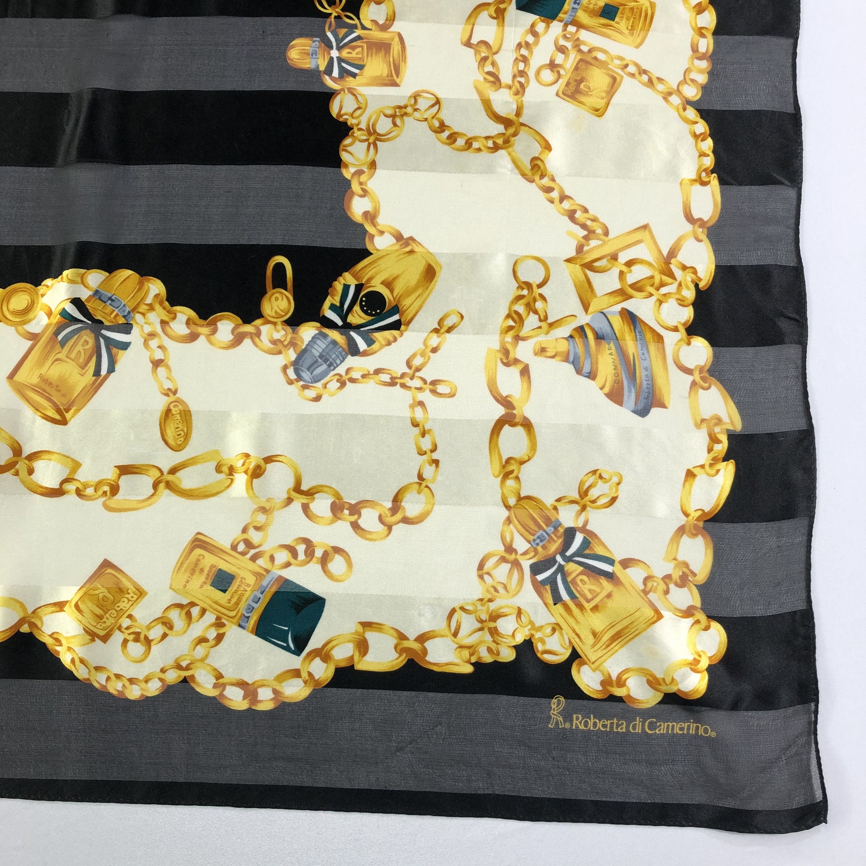 Roberta di Camerino Vintage Roberta Di Camerino Silk Scarf Size ONE SIZE - 3 Thumbnail