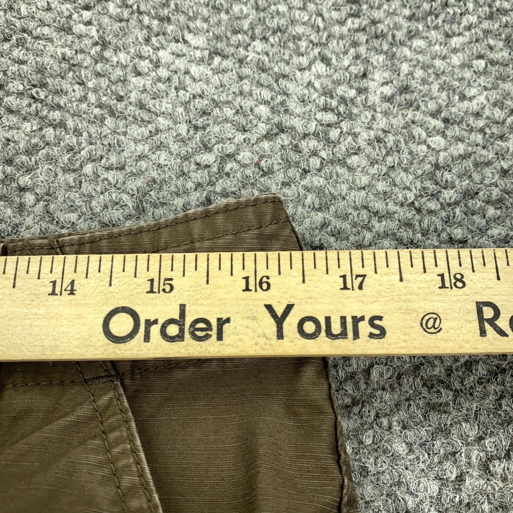 Vintage Cabelas Cargo Pants Womens 10 Brown Cotton Tencel Hiking Outdoor Casual Size 32" / US 10 / IT 46 - 6 Thumbnail
