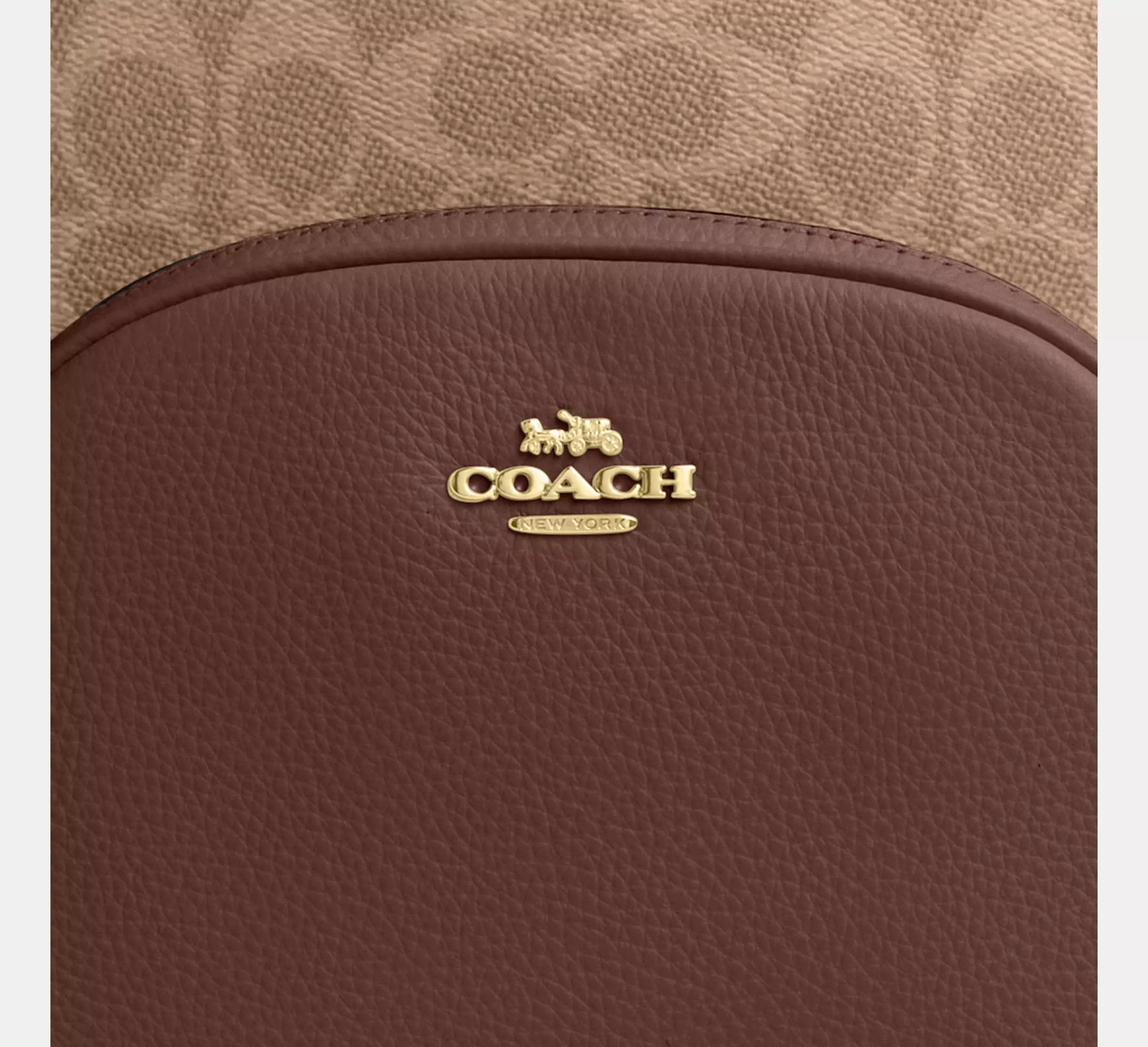 Coach Court Backpack In Signature Canvas CZ176 Size ONE SIZE - 5 Thumbnail
