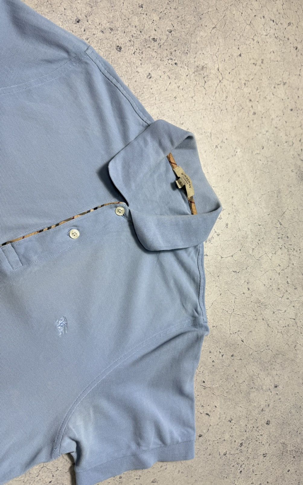 Burberry Burberry London Vintage Luxury Polo Shirt Size US S / EU 44-46 / 1 - 7 Thumbnail