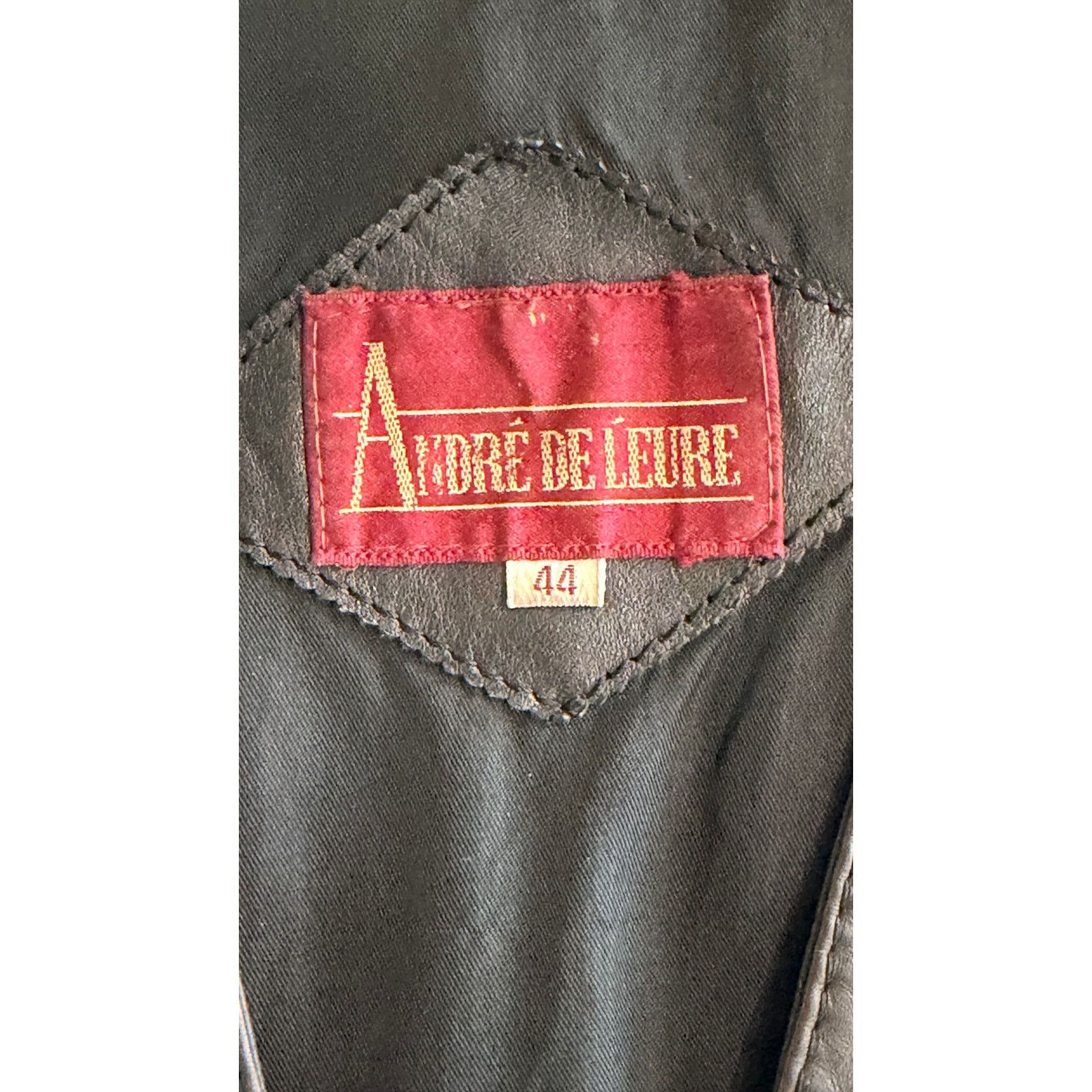 Harley Davidson Vintage Harley Davidson Black Leather Vest Size 44 Size US L / EU 52-54 / 3 - 2 Thumbnail