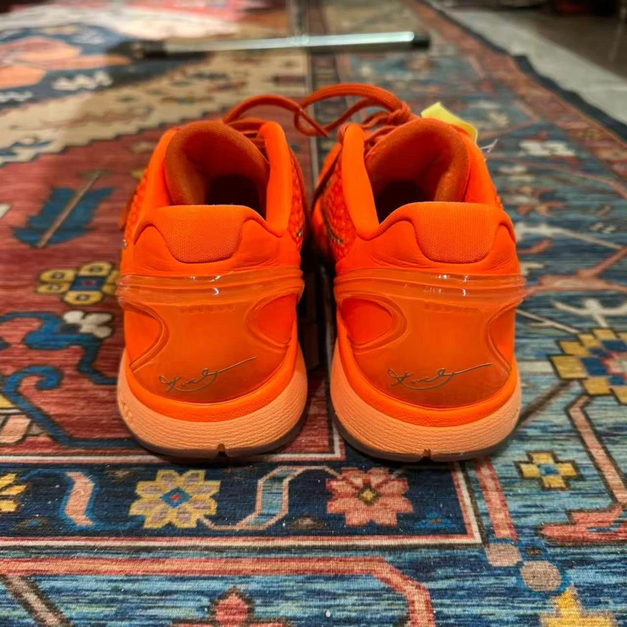 Nike Nike ZK6 Orange Silver 45 Mint Size US 12 / EU 45 - 3 Thumbnail