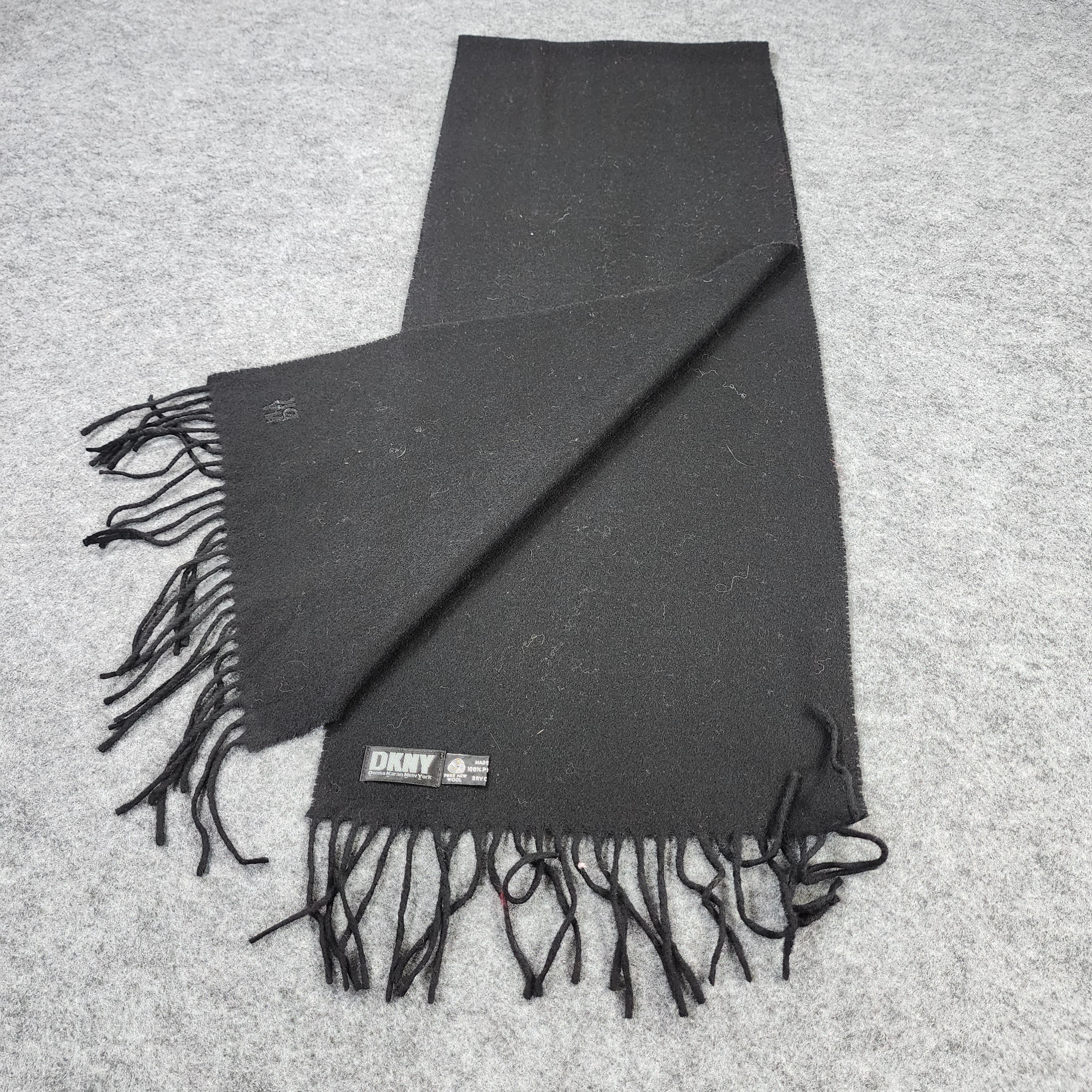 DKNY × Vintage Dkny Scarf / Muffler / Neckwear D027 Size ONE SIZE - 4 Thumbnail