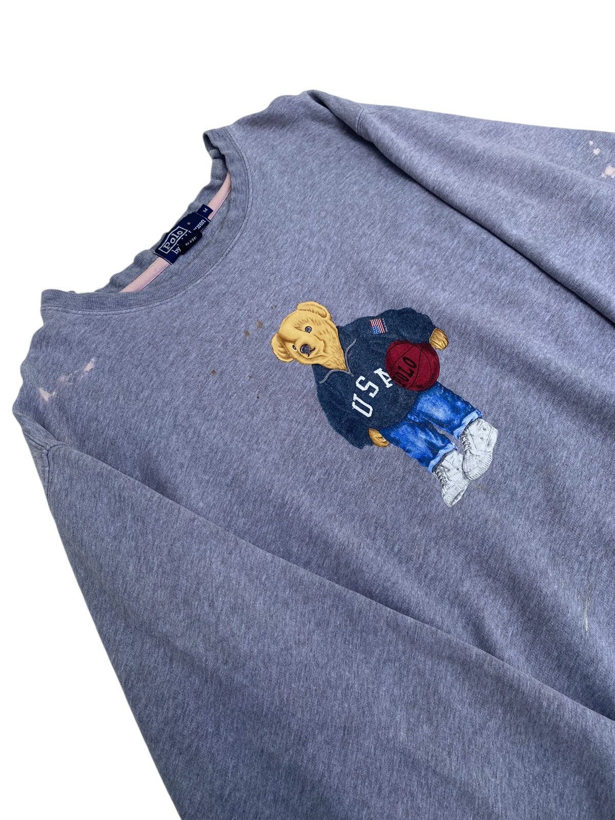 Polo Ralph Lauren Vtg Polo Bear Usa Ralph Lauren Size US M / EU 48-50 / 2 - 3 Thumbnail