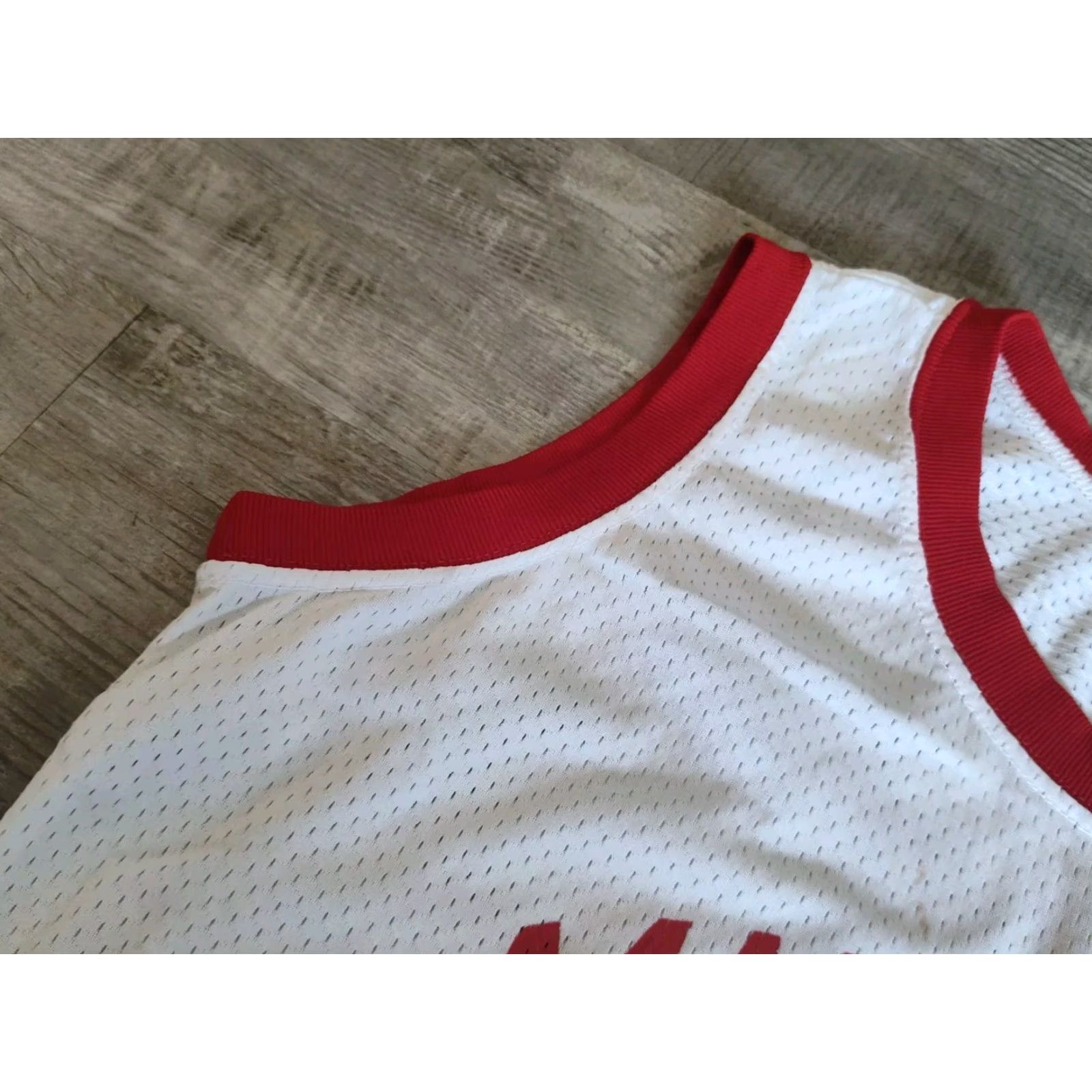 Champion VINTAGE 1980s Champion Women's Track Jersey Women Size 18 Sleeveless Red & White High School Athletic Size XXL / US 16-18 / IT 52-54 - 6 Thumbnail