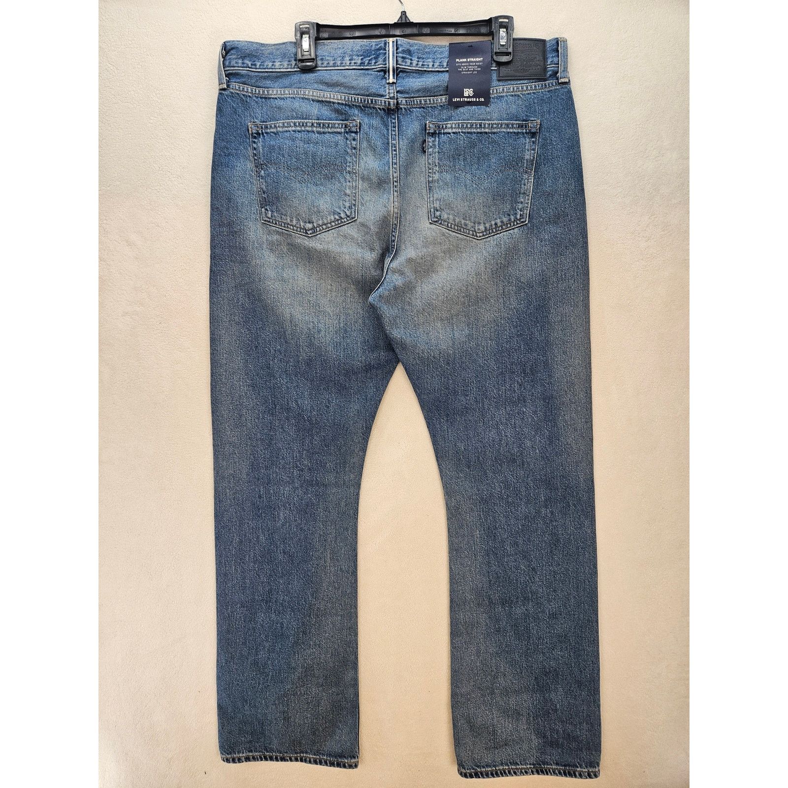 Levi's LEVIS WOMEN'S 34X32 JAPANESE MADE SELVEDGE PLANK STRAIGHT Size 34" / US 12 / IT 48 - 8 Thumbnail