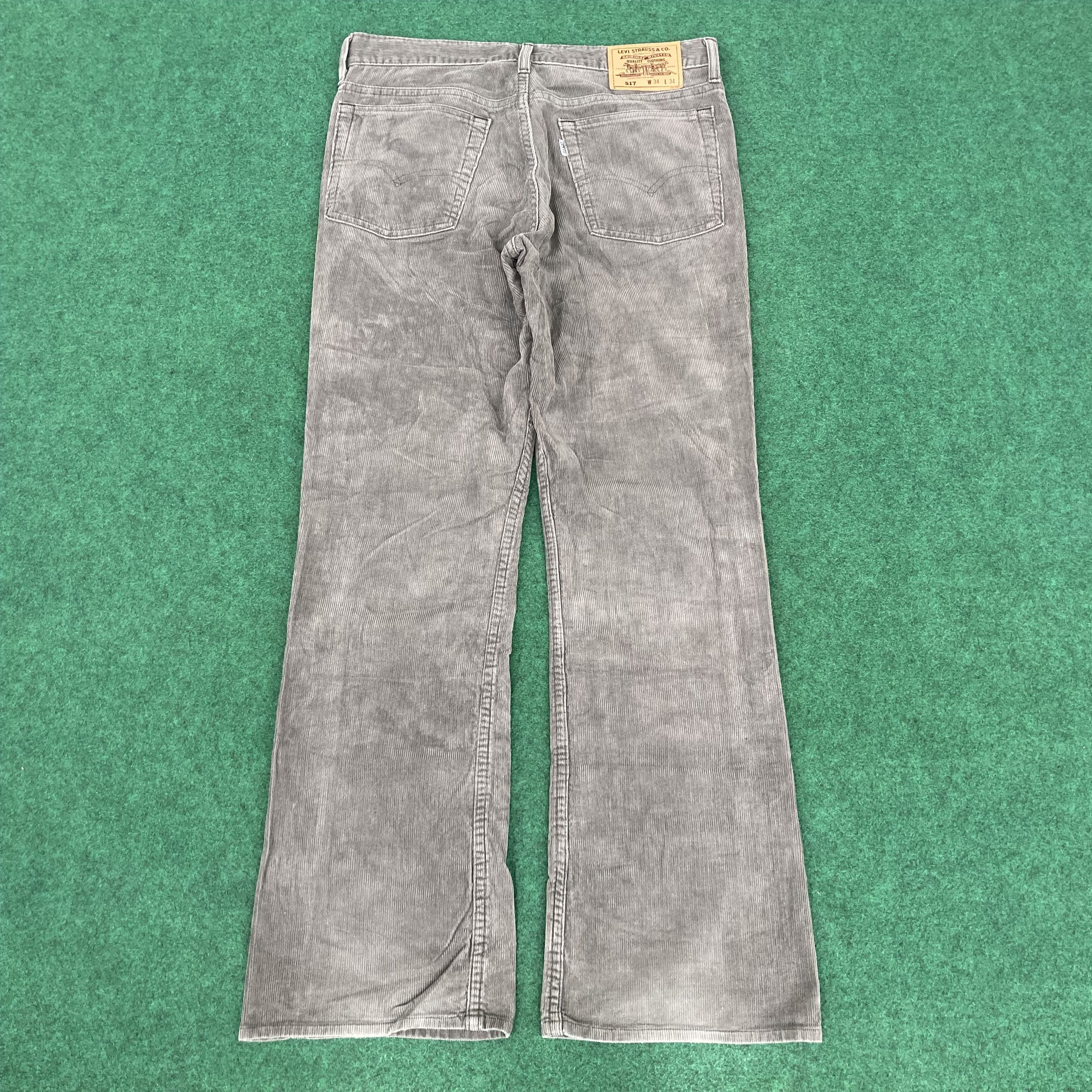 Levi's × Vintage Vtg Levis 517 Denim Bootcut Faded Blue Jeans Size US 32 / EU 48 - 12 Thumbnail