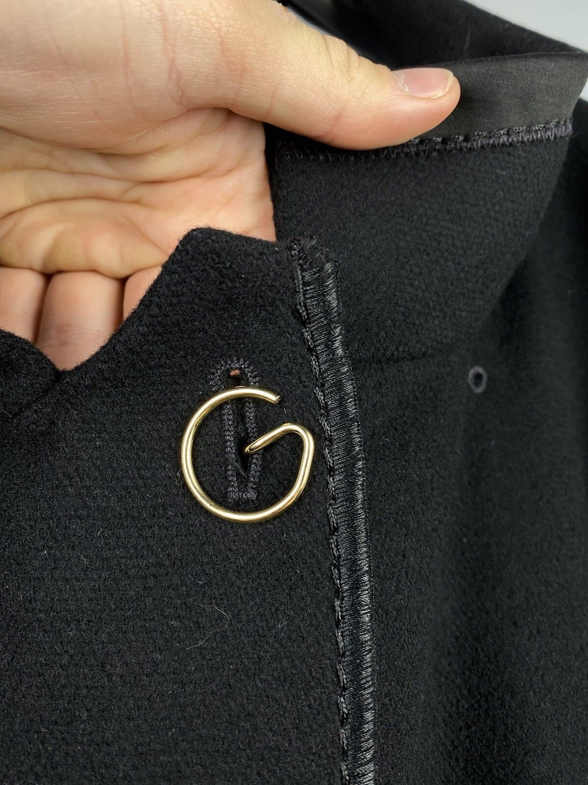 Marithe + Francois Girbaud Marithe Francois Girbaud Avant Garde Wool Long Coat Size M / US 6-8 / IT 42-44 - 12 Thumbnail