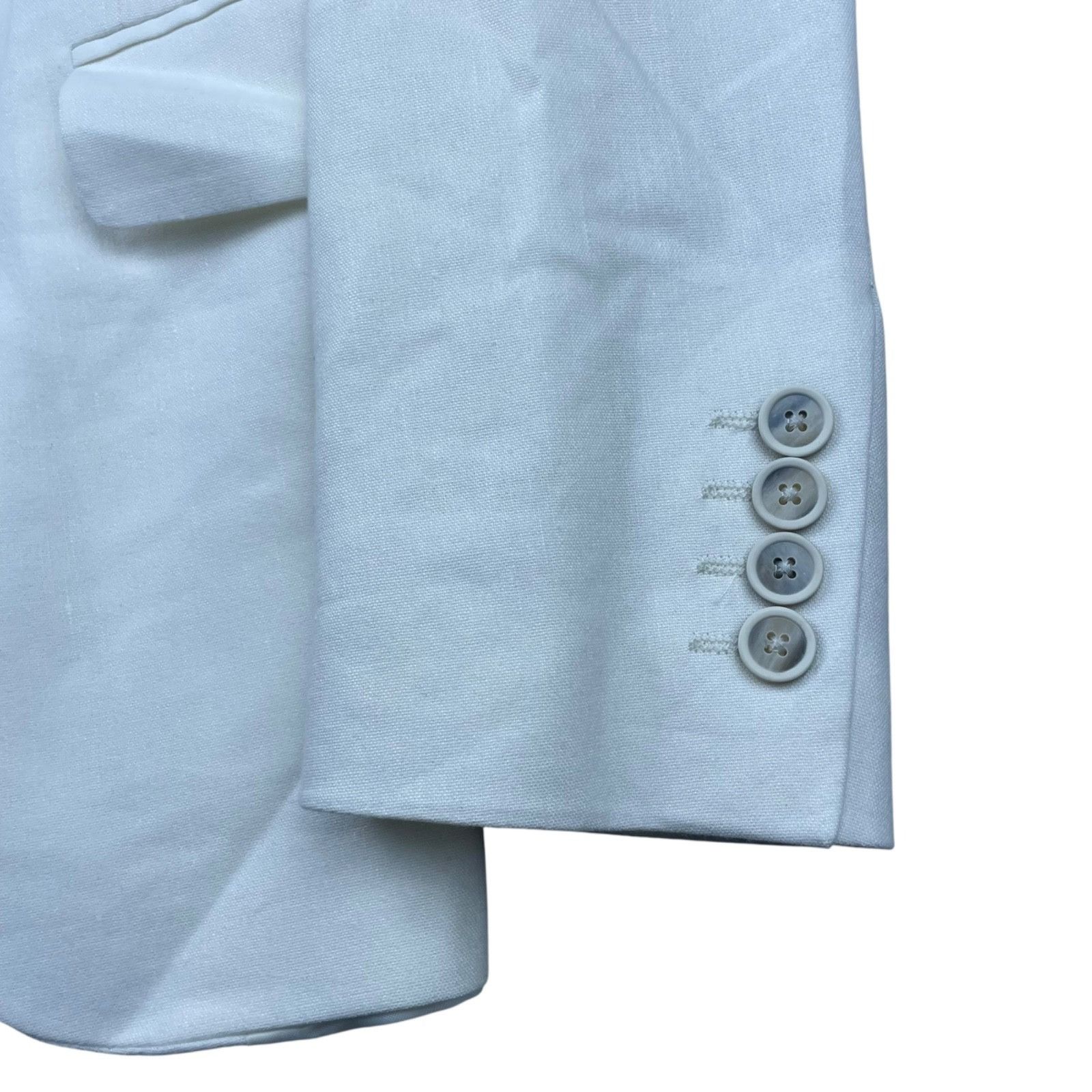 Zara Zara Men's Performance Slim Fit 1-Button Blazer White • 36R Size 36R - 4 Thumbnail