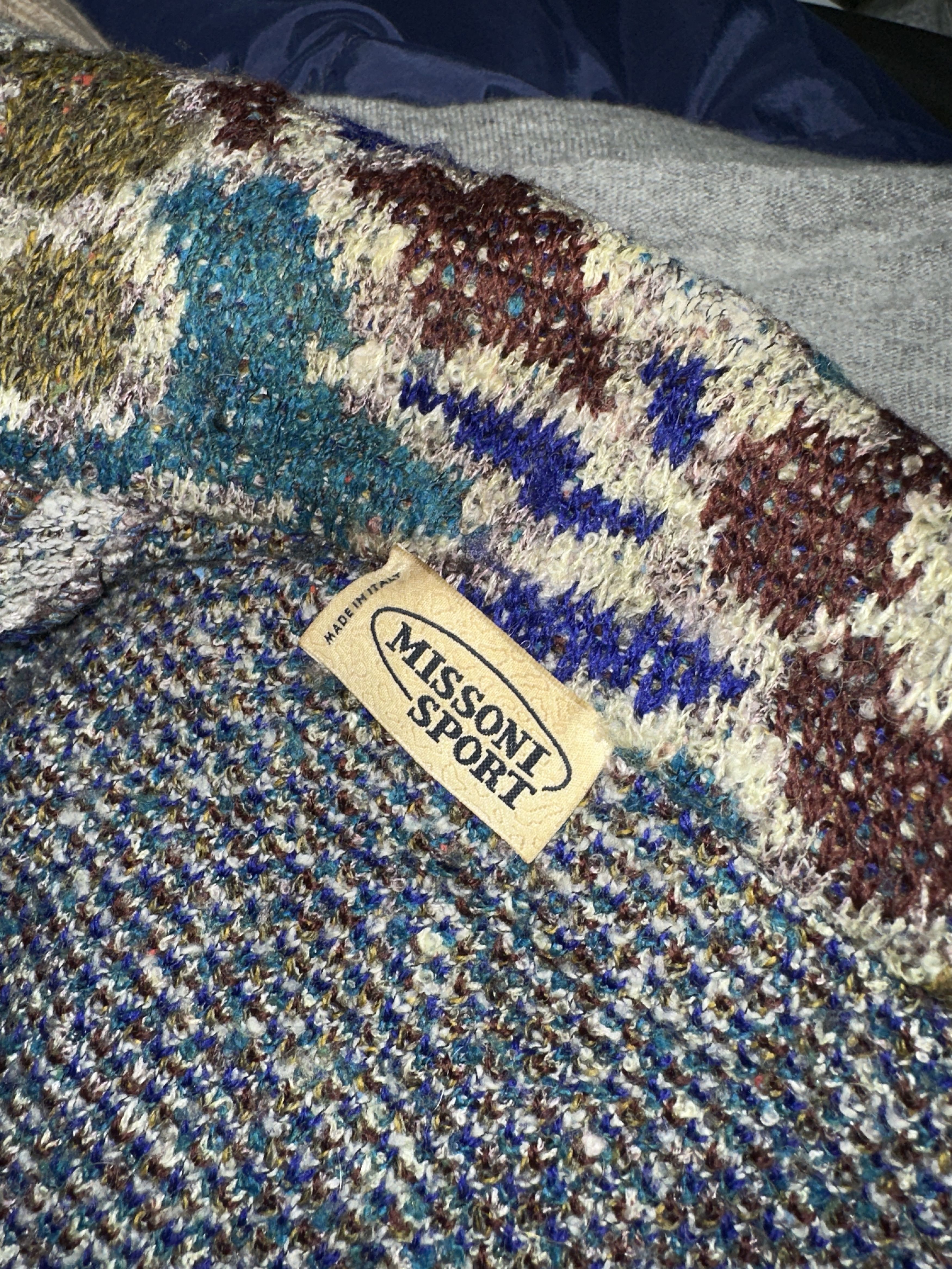 Missoni Rare Alpaca Missoni Sport Women Cardigan Buttons Size M Size M / US 6-8 / IT 42-44 - 3 Thumbnail