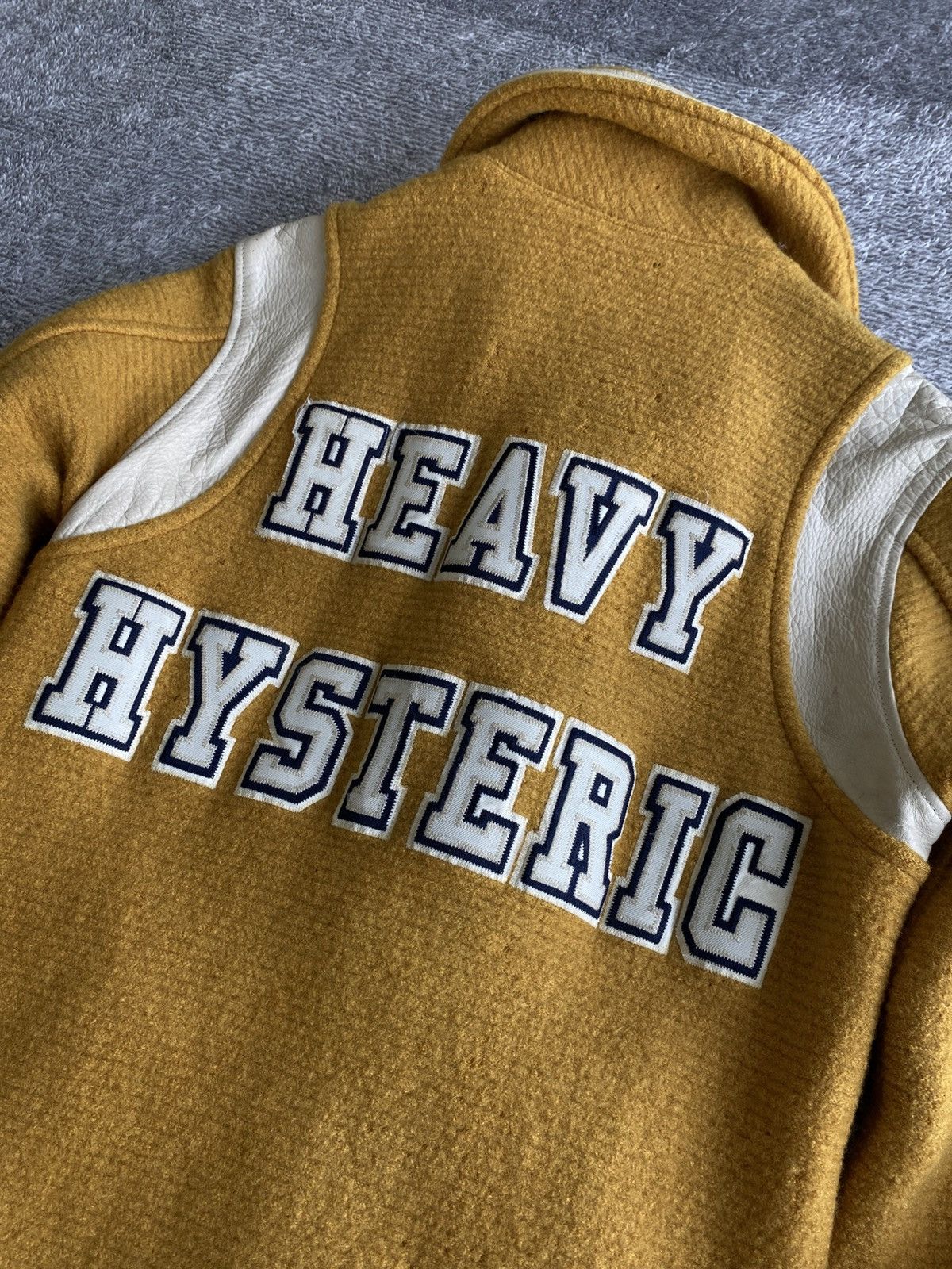 Hysteric Glamour Vintage 90s Heavy Hysteric Glamour Varsity Jacket Size US S / EU 44-46 / 1 - 10 Thumbnail