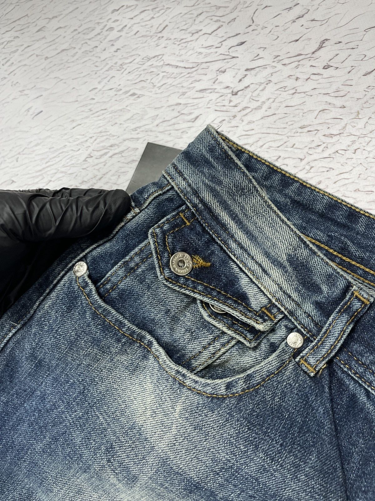 Dolce & Gabbana Dolce & Gabbana blue washed faded denim jeans pants Size US 38 / EU 54 - 10 Thumbnail