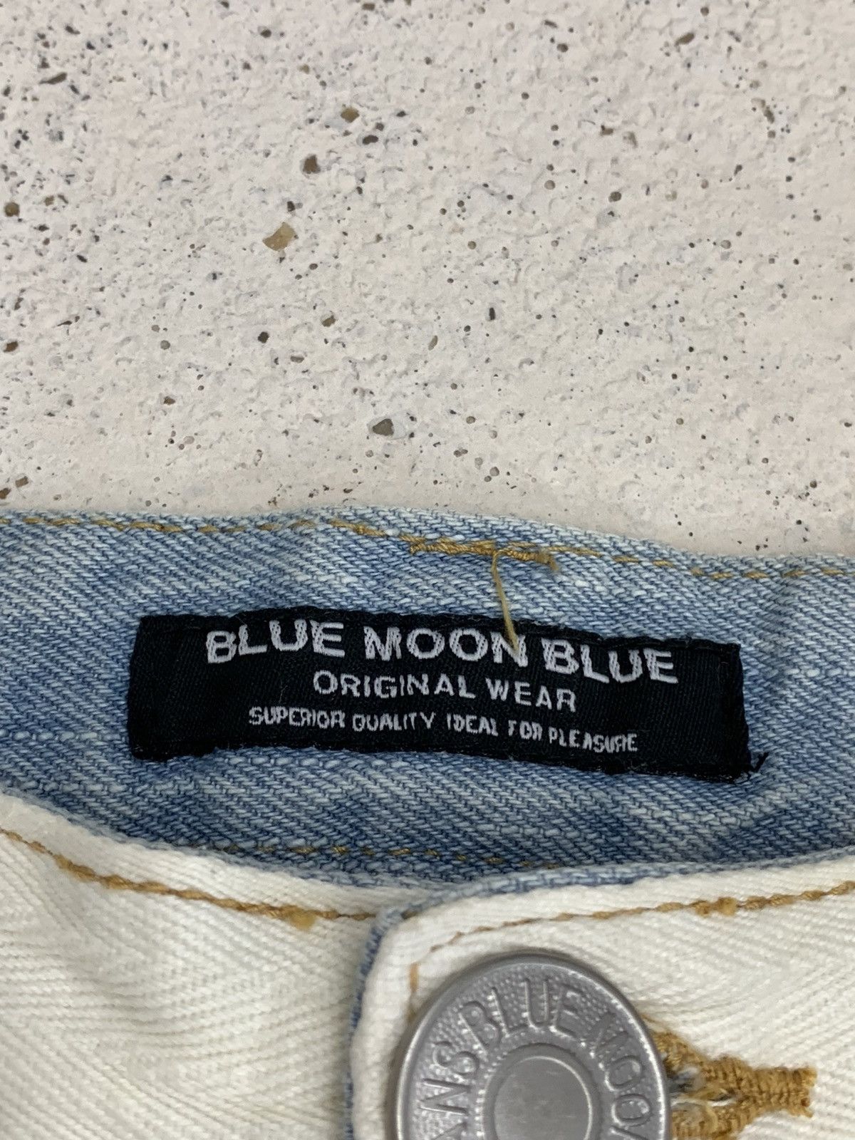 Hysteric Glamour Blue Moon Blue Double Waist Fun Patch Surf Style Clone Size US 27 - 15 Thumbnail