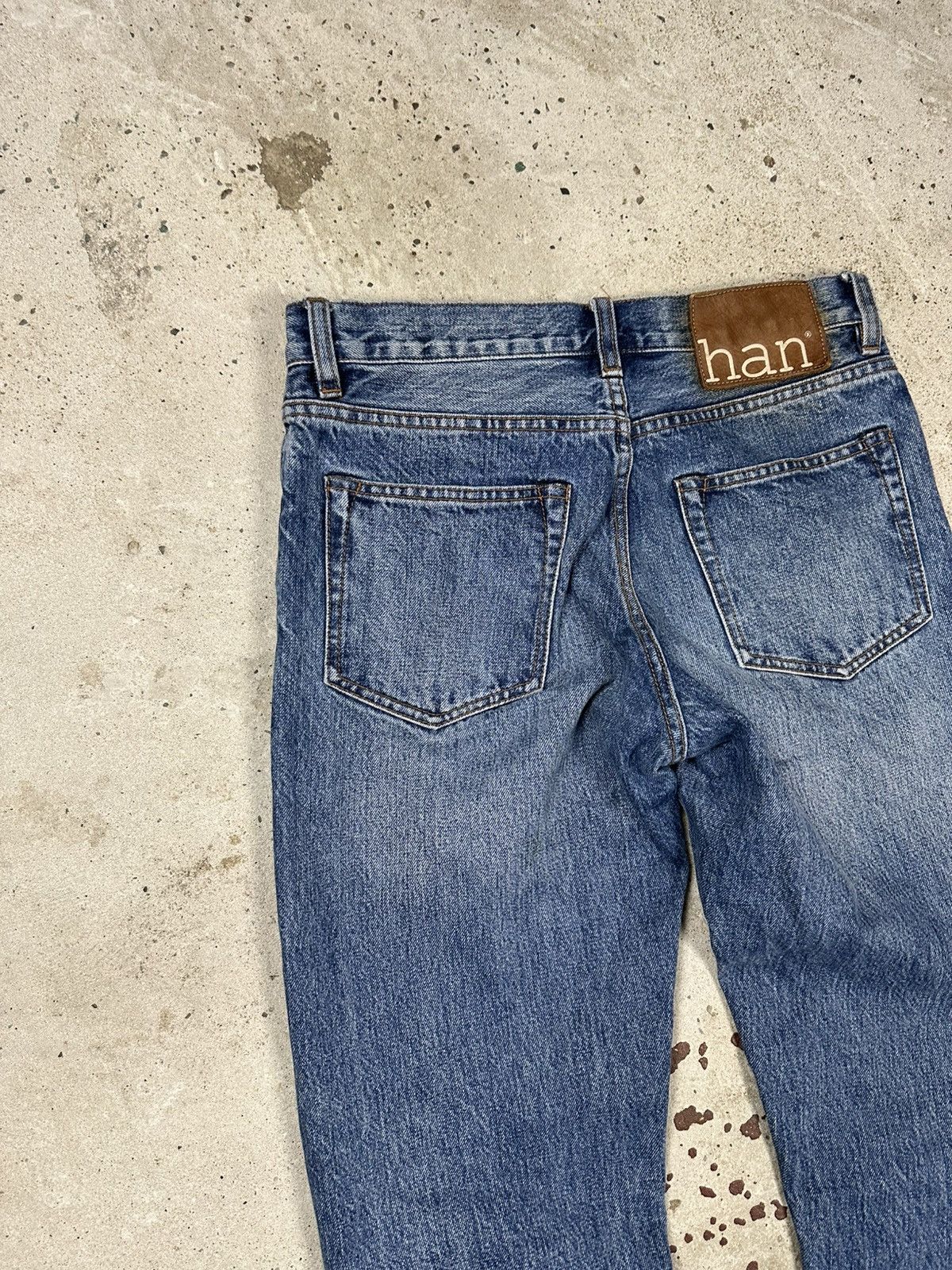 Han Kjobenhavn Han Kjobenhavn Blue Selvedge Denim Pants Jeans Selvage Size US 28 / EU 44 - 15 Thumbnail