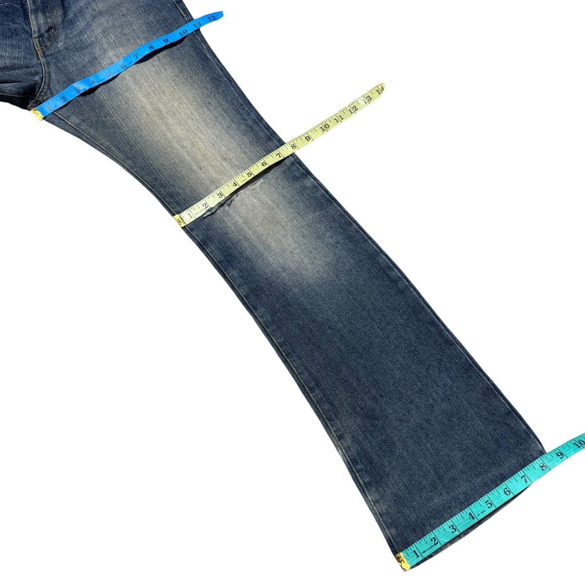 JACKROSE Jackrose Distressed Denim Flare Jeans Size US 30 / EU 46 - 19 Thumbnail