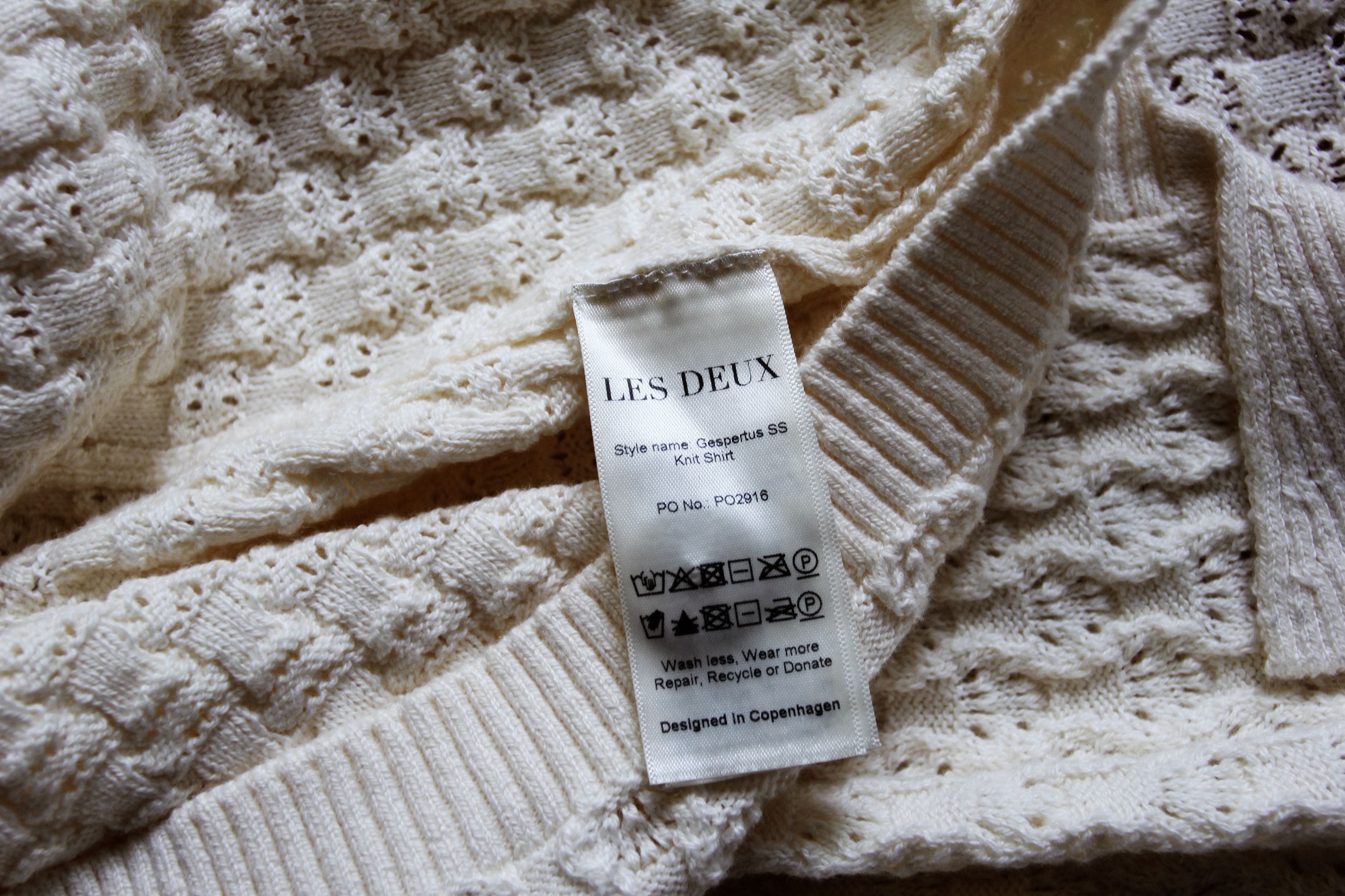 Les Deux BNWT SS24 LES DEUX GESPERTUS SS KNIT SHIRT M Size US M / EU 48-50 / 2 - 10 Thumbnail
