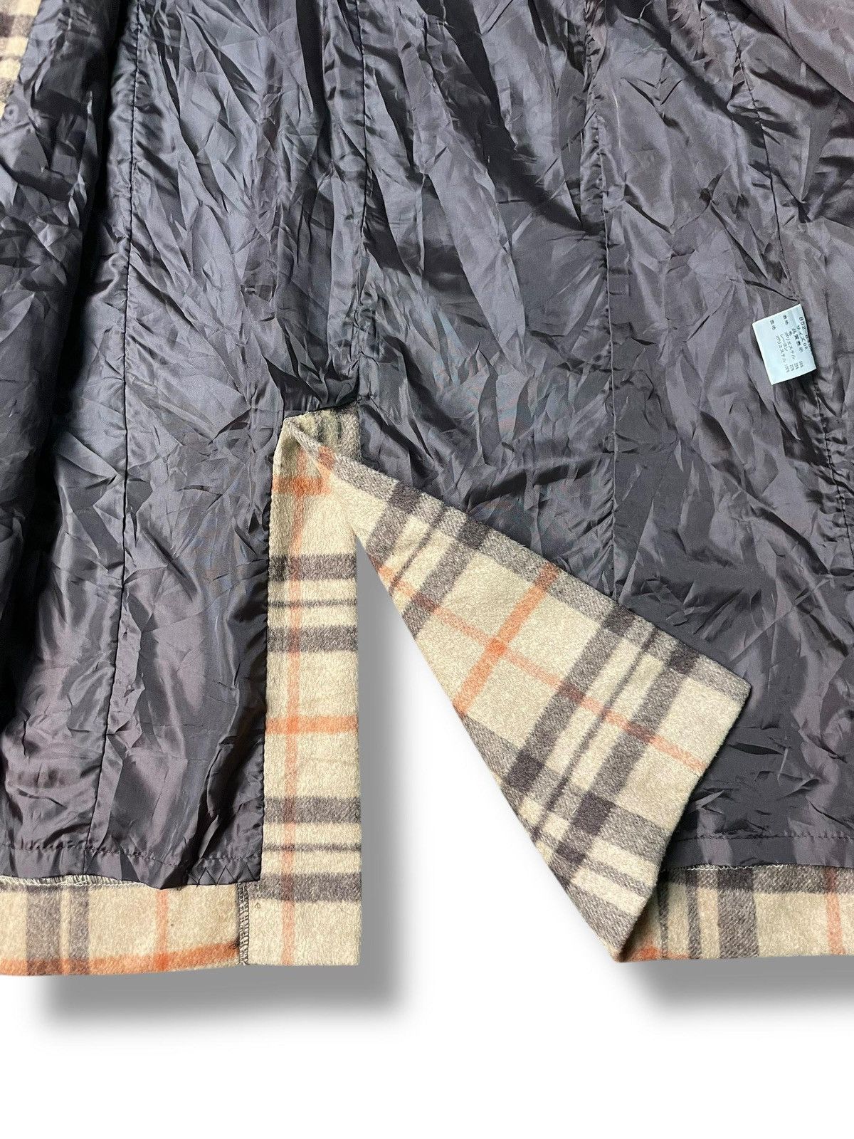 Japanese Brand × Vintage Cloche Checked Wool Duffle Coat (3) Size US XXS / EU 40 - 9 Thumbnail