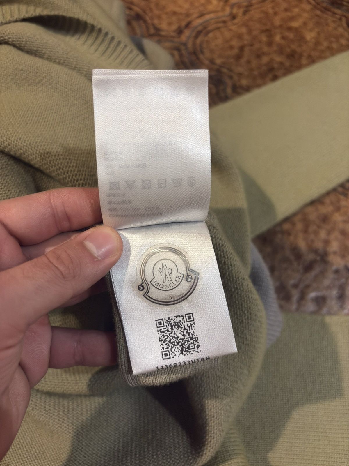 Moncler Moncler x rick owens subhuman sweater Size US S / EU 44-46 / 1 - 14 Thumbnail