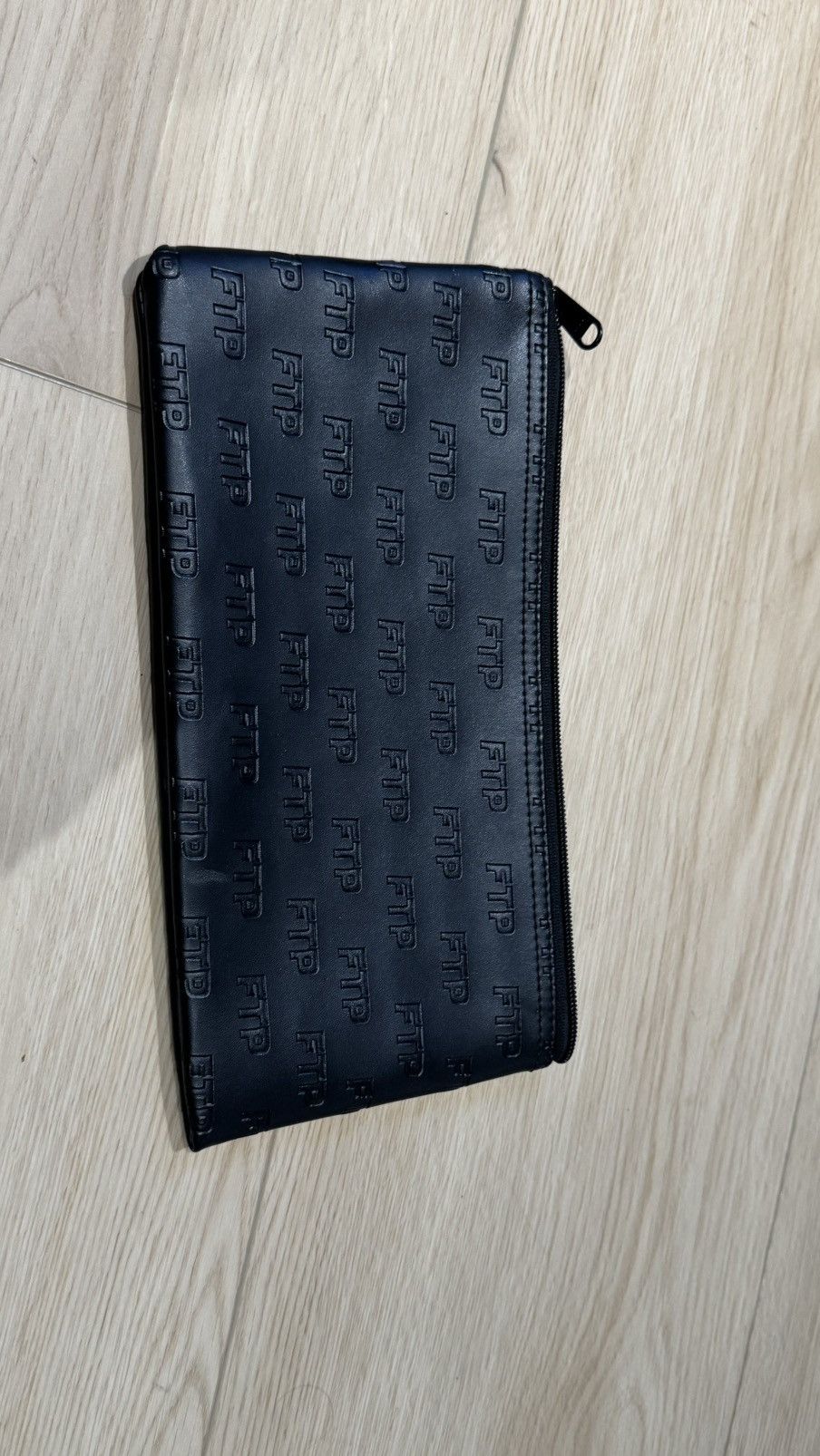 Fuck The Population Fuck The Population leather embossed money bag Size ONE SIZE - 3 Thumbnail