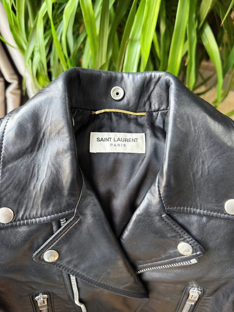 Saint Laurent Paris Saint Laurent Paris 16awL01 motorcycle jacket-2506 Size US XS / EU 42 / 0 - 3 Thumbnail