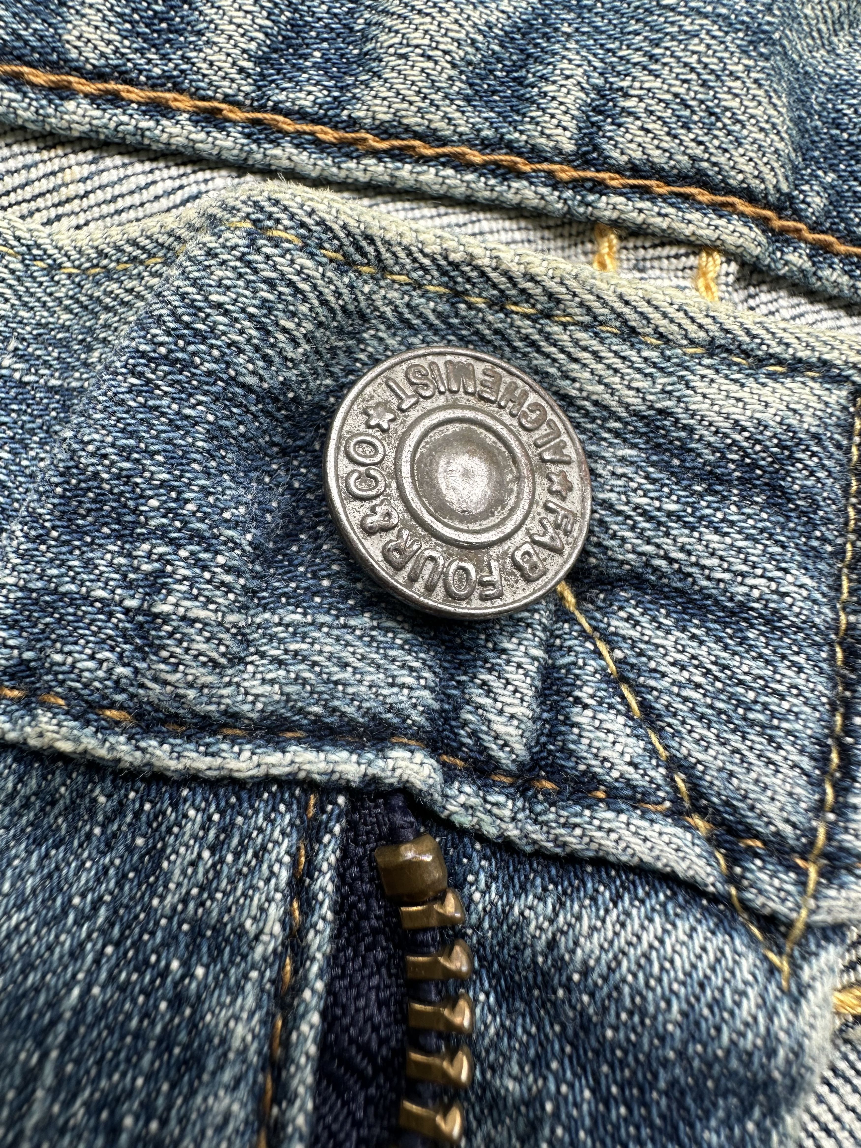 Alchemist Vintage Fab Four & Co Alchemist Flare Denim Jeans Size US 32 / EU 48 - 16 Thumbnail