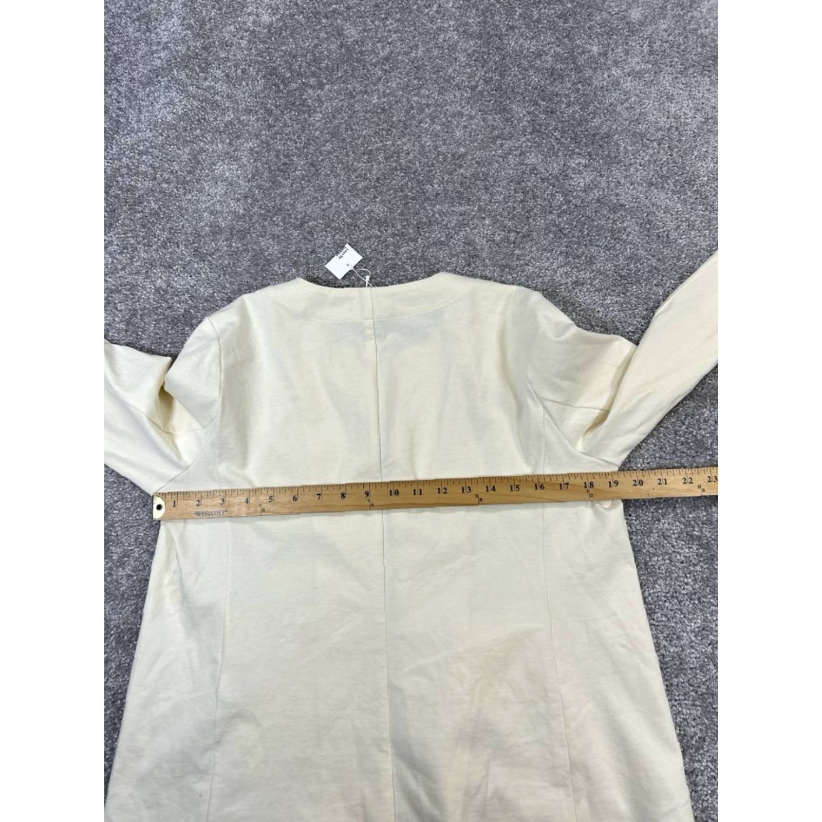 Eileen Fisher Eileen Fisher Sweater Womens Small Ivory Full Zip New Size S / US 4 / IT 40 - 6 Thumbnail