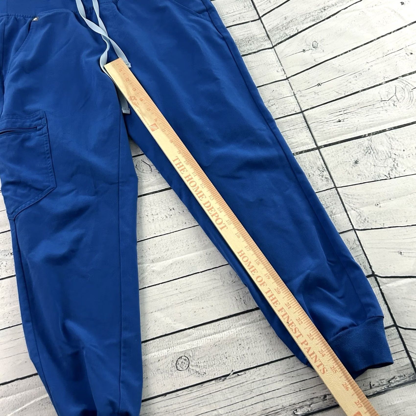 Vintage FIGS Pants Mens S Blue Technical Collection Zamora Jogger Scrub Women Size 28" / US 6 / IT 42 - 2 Thumbnail