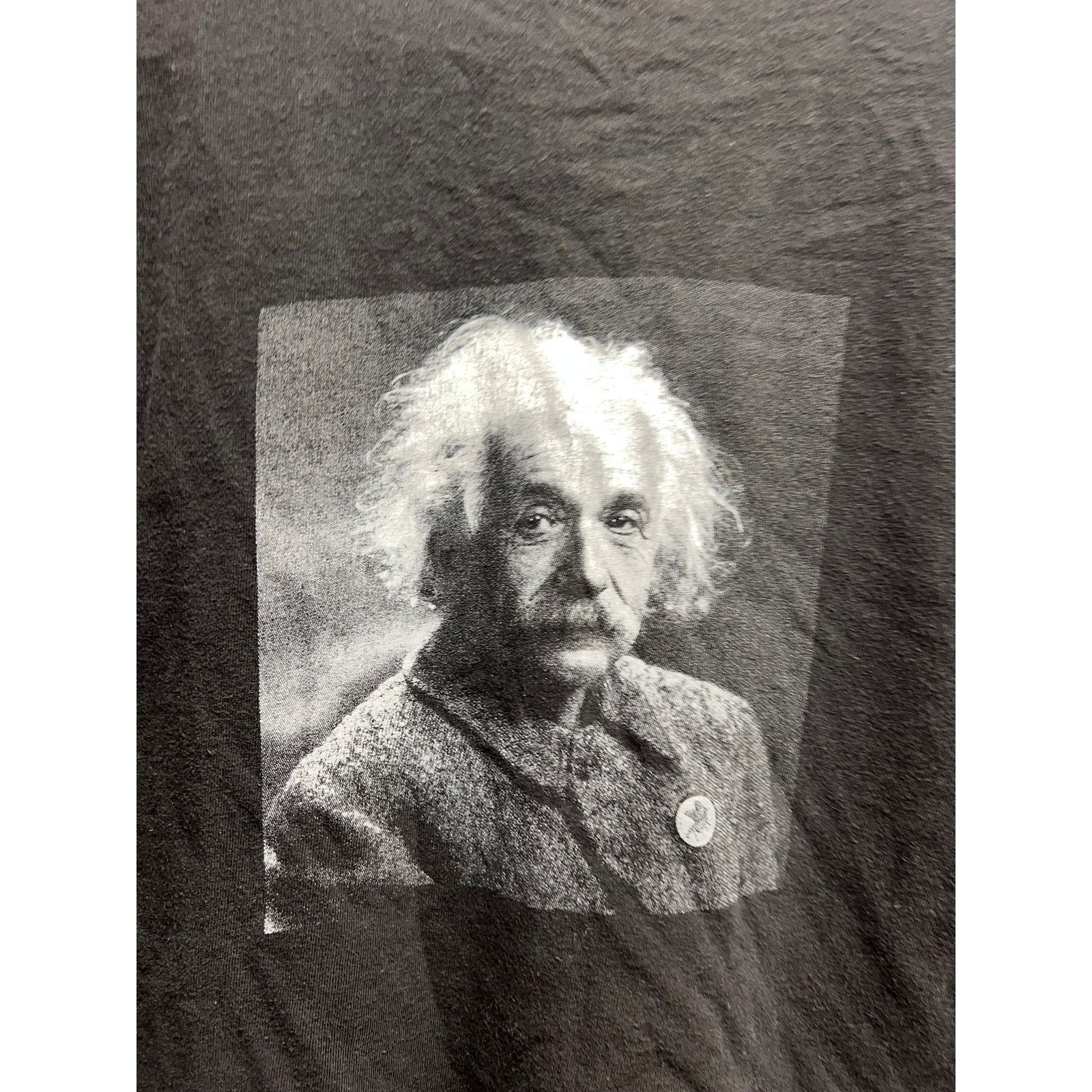 Other Albert Einstein Shirt Scientist Science Black Shirt X-Large Size US XL / EU 56 / 4 - 6 Thumbnail