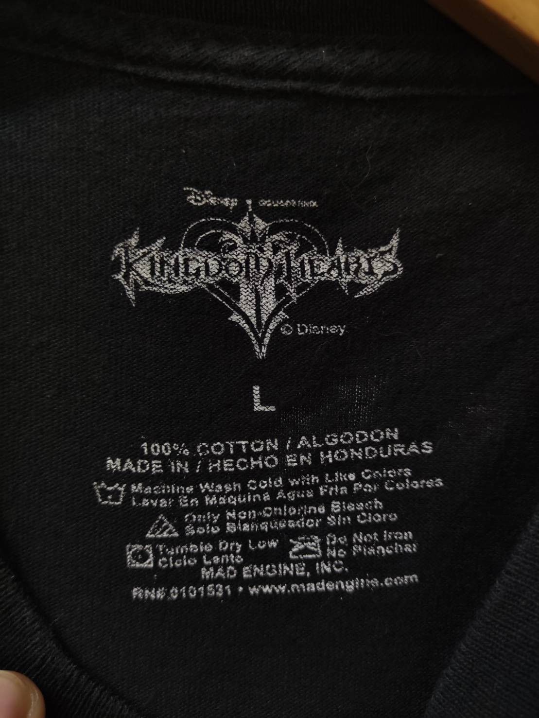 Disney Kingdom Hearts Disney Game Promo Big Print T-Shirt Size US L / EU 52-54 / 3 - 7 Thumbnail