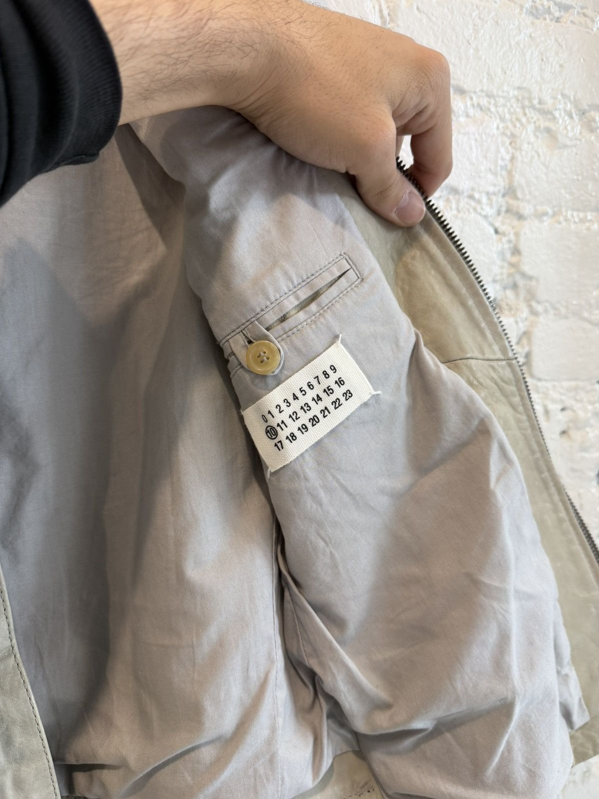 Maison Margiela S/S 2009 MAISON MARTIN MARGIELA LEATHER 5-ZIP JACKET Size US S / EU 44-46 / 1 - 3 Thumbnail