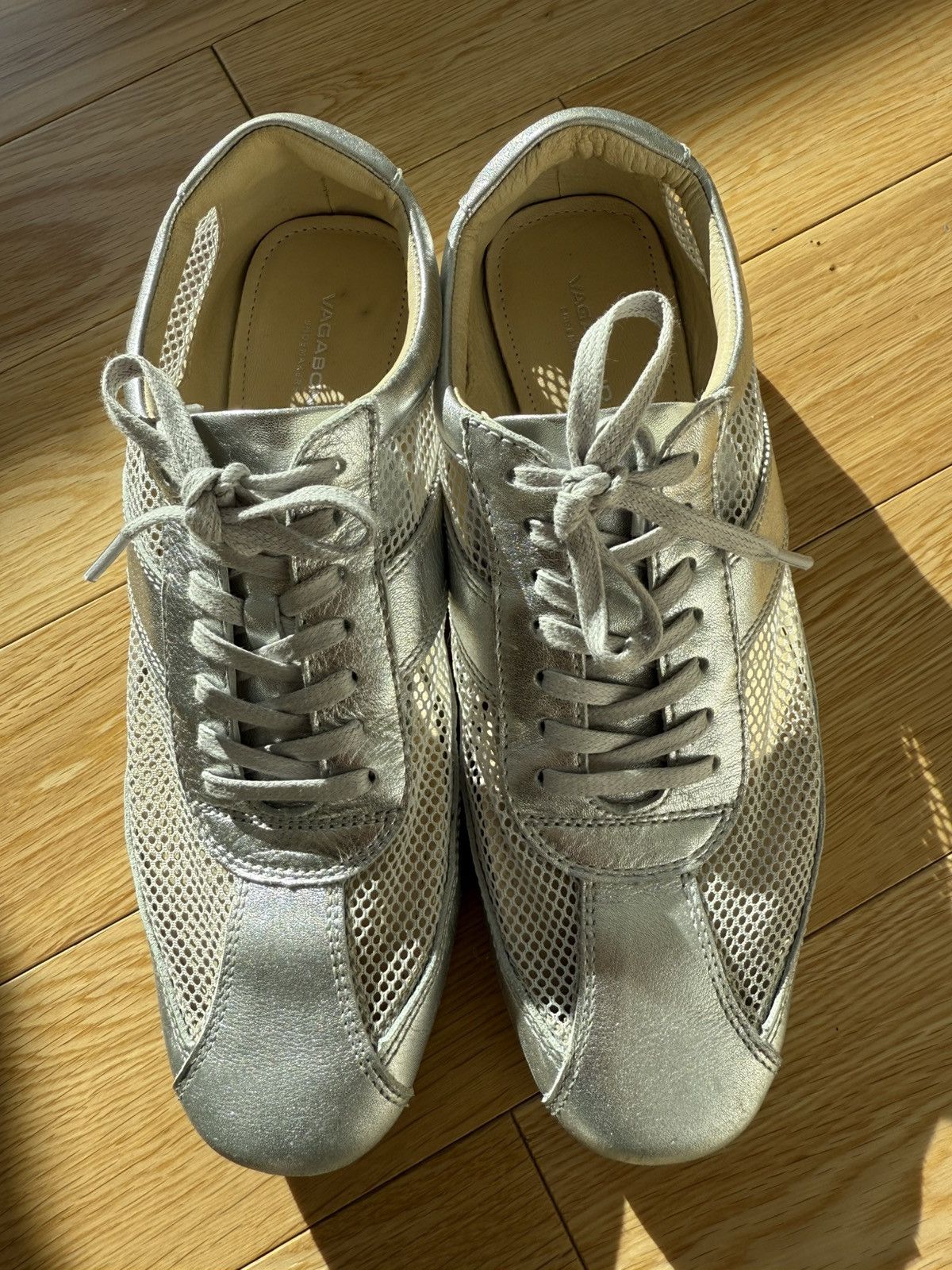 Vagabond Mesh Silver sneakers Size US 7 / IT 37 - 5 Thumbnail