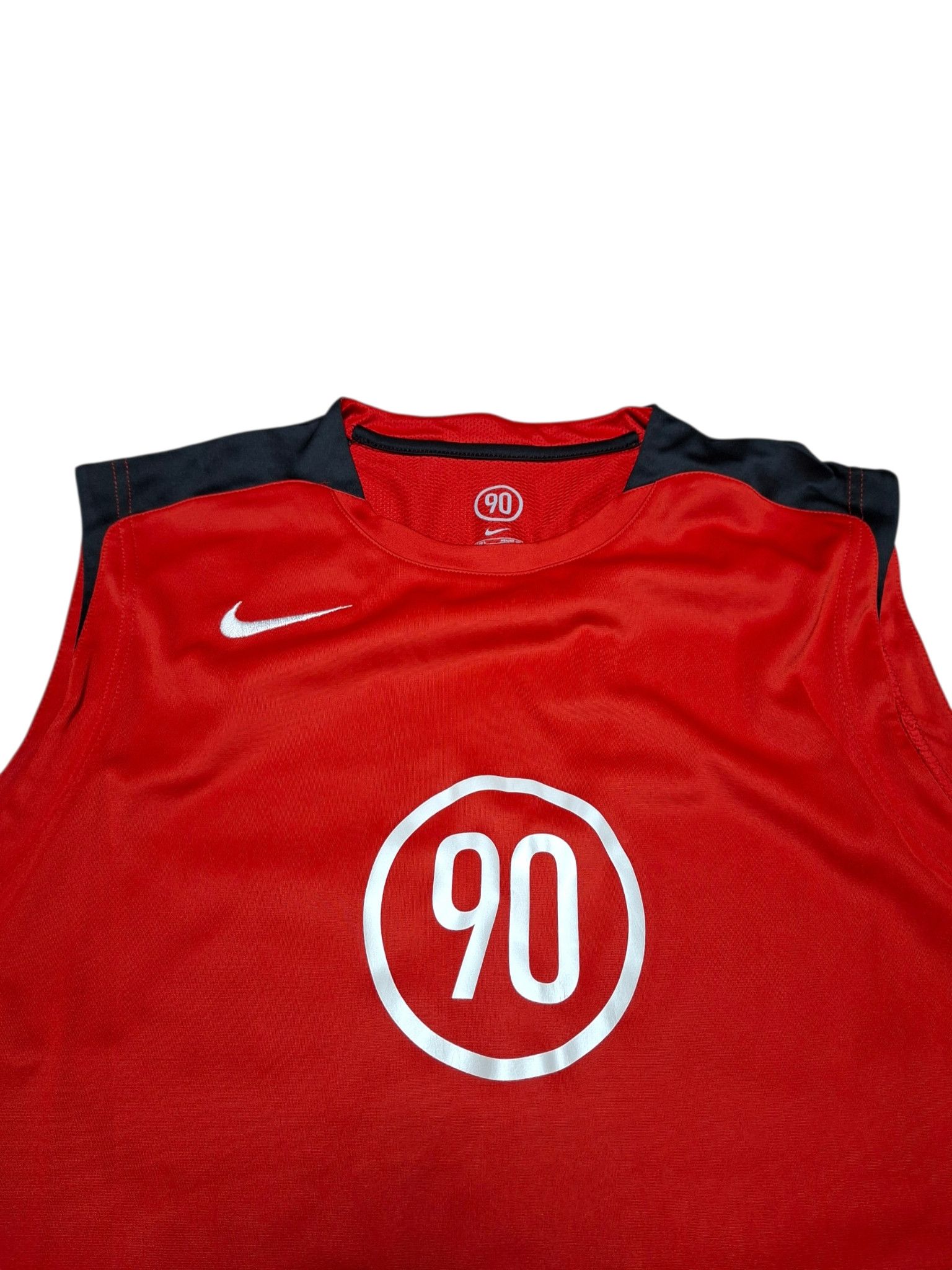 Nike NIKE TOTAL 90 VINTAGE 2006 SOCCER SLEVELESS JERSEY TEE Size US L / EU 52-54 / 3 - 2 Thumbnail