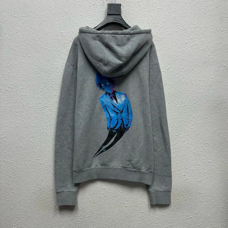Louis Vuitton Louis Vuitton Grey splash-ink twisted mother and son graffi Size US XL / EU 56 / 4 - 2 Thumbnail