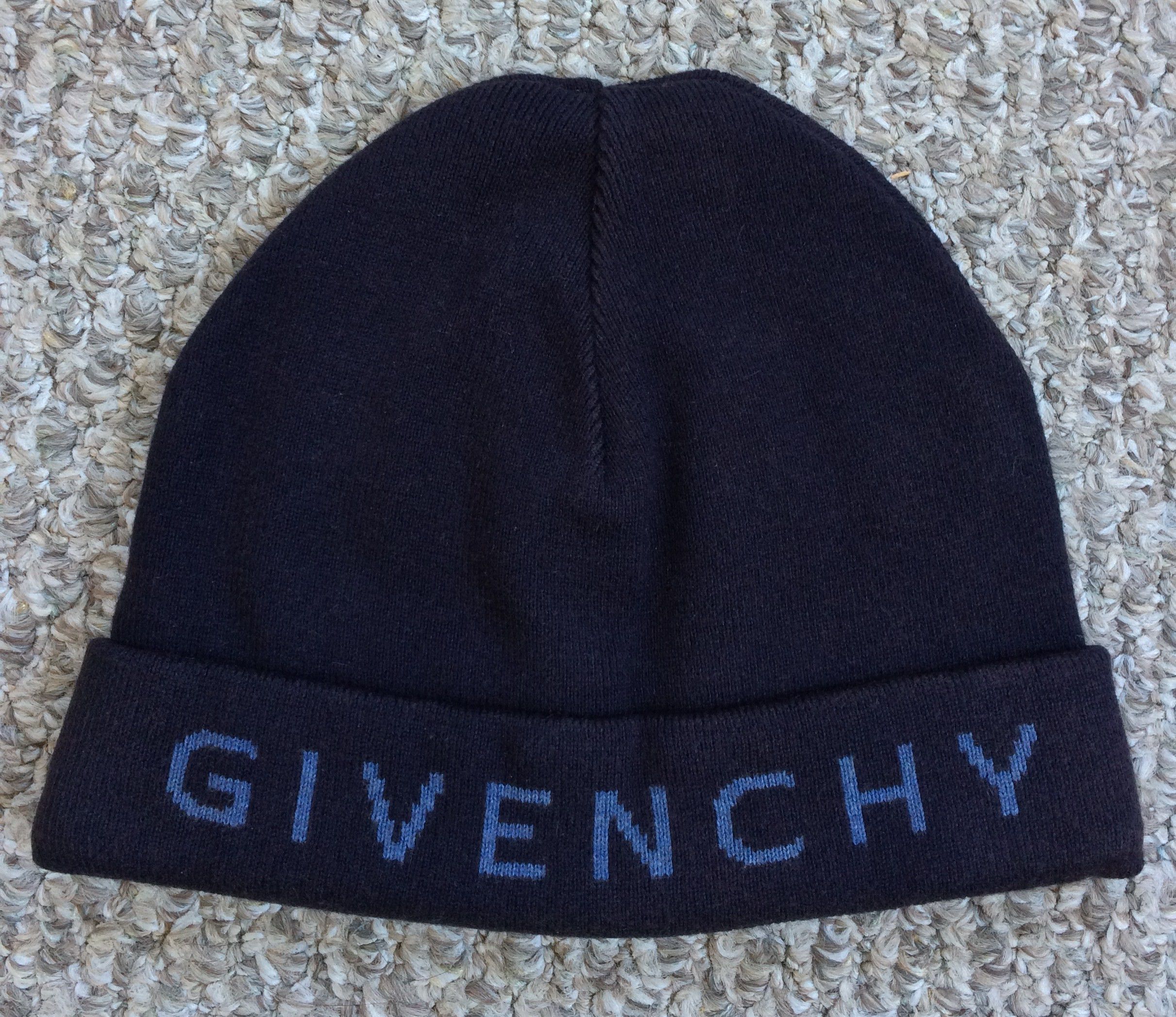 Givenchy Givenchy Logo Beanie Hat Size ONE SIZE - 1 Thumbnail