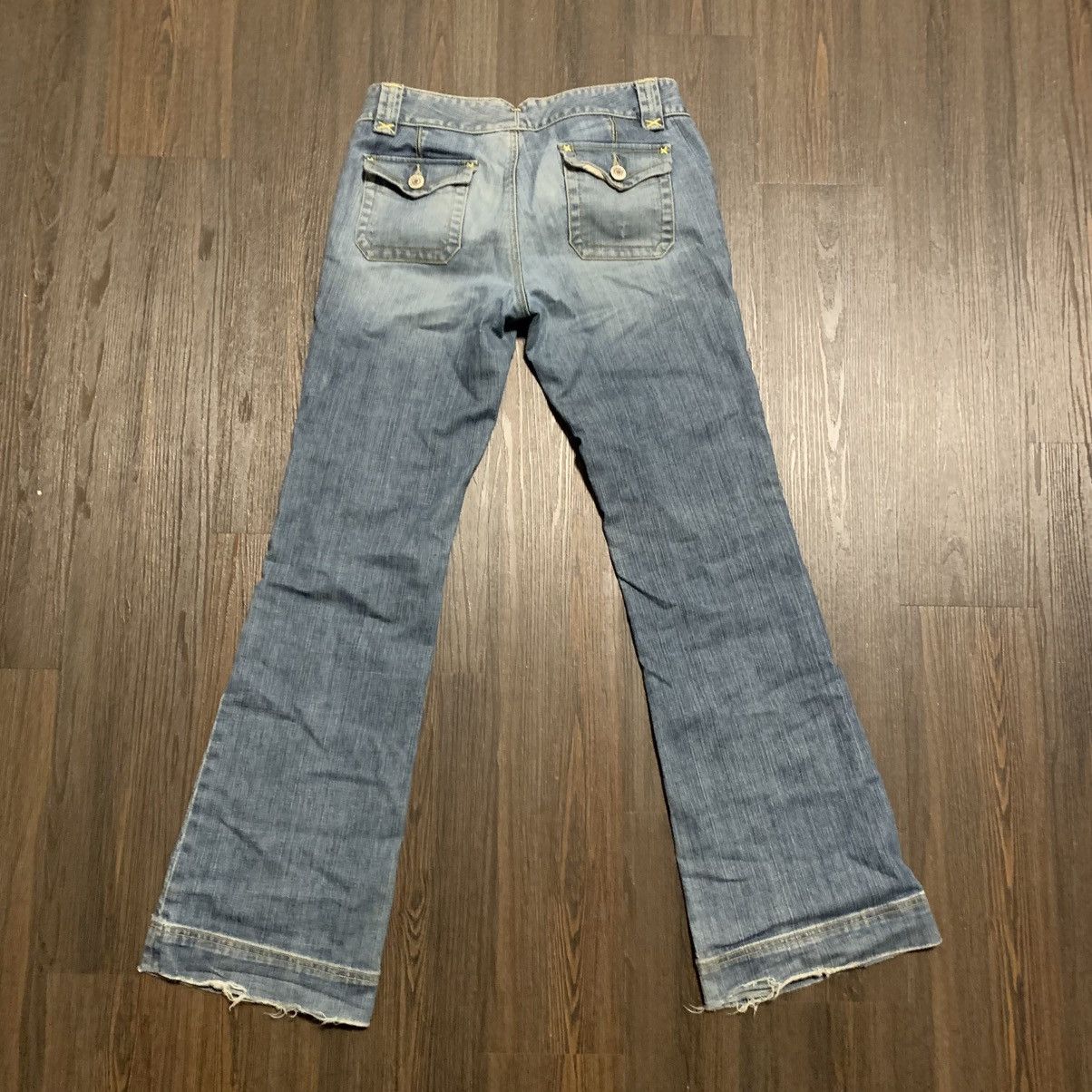 Banana Republic Banana Republic 2000s Bootcut Jeans Size 30" / US 8 / IT 44 - 2 Thumbnail