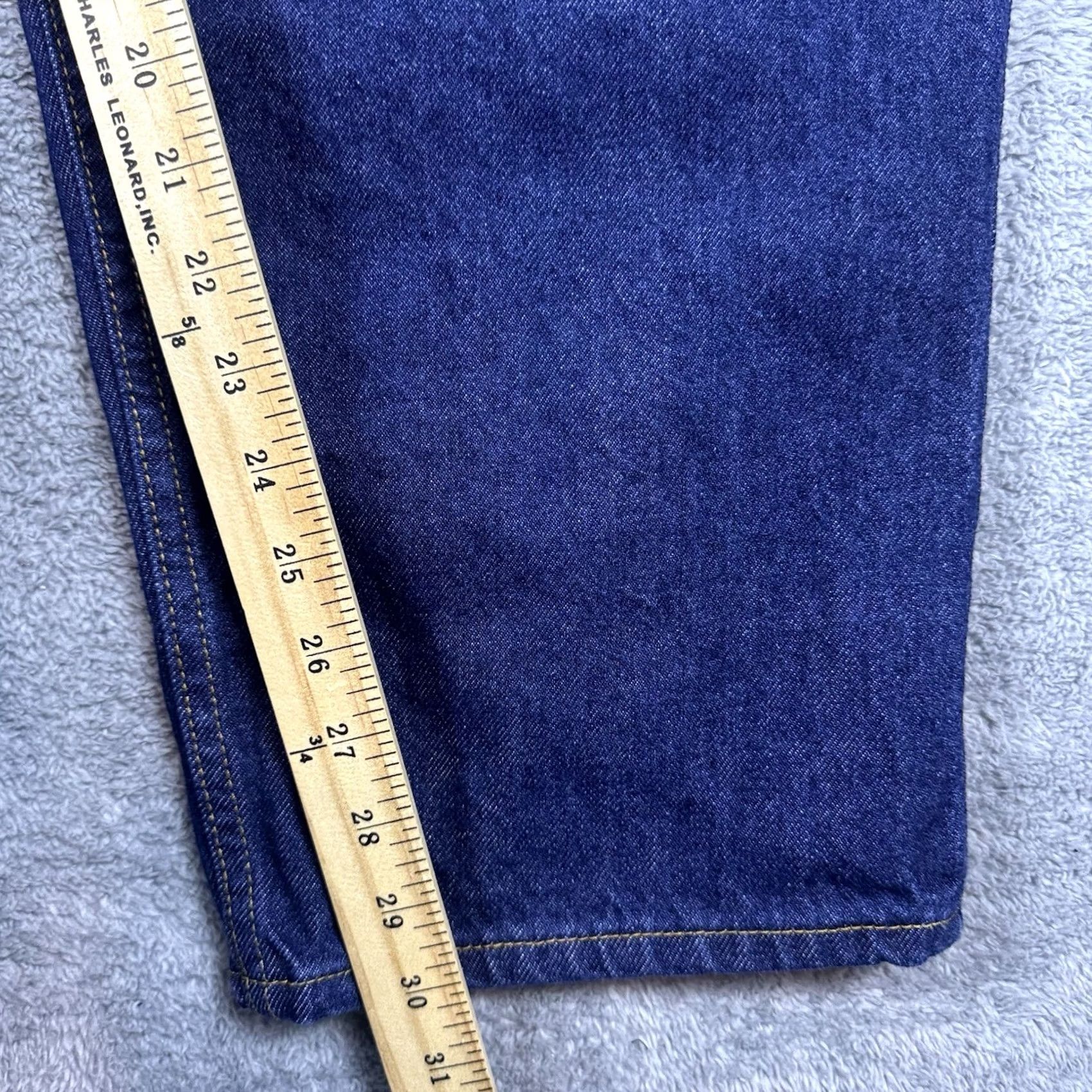Levi's VINTAGE Levi's 601 Jeans White Tab Mens Tapered Dark 90s USA Made 1996 44x30 Size US 44 / EU 60 - 7 Thumbnail