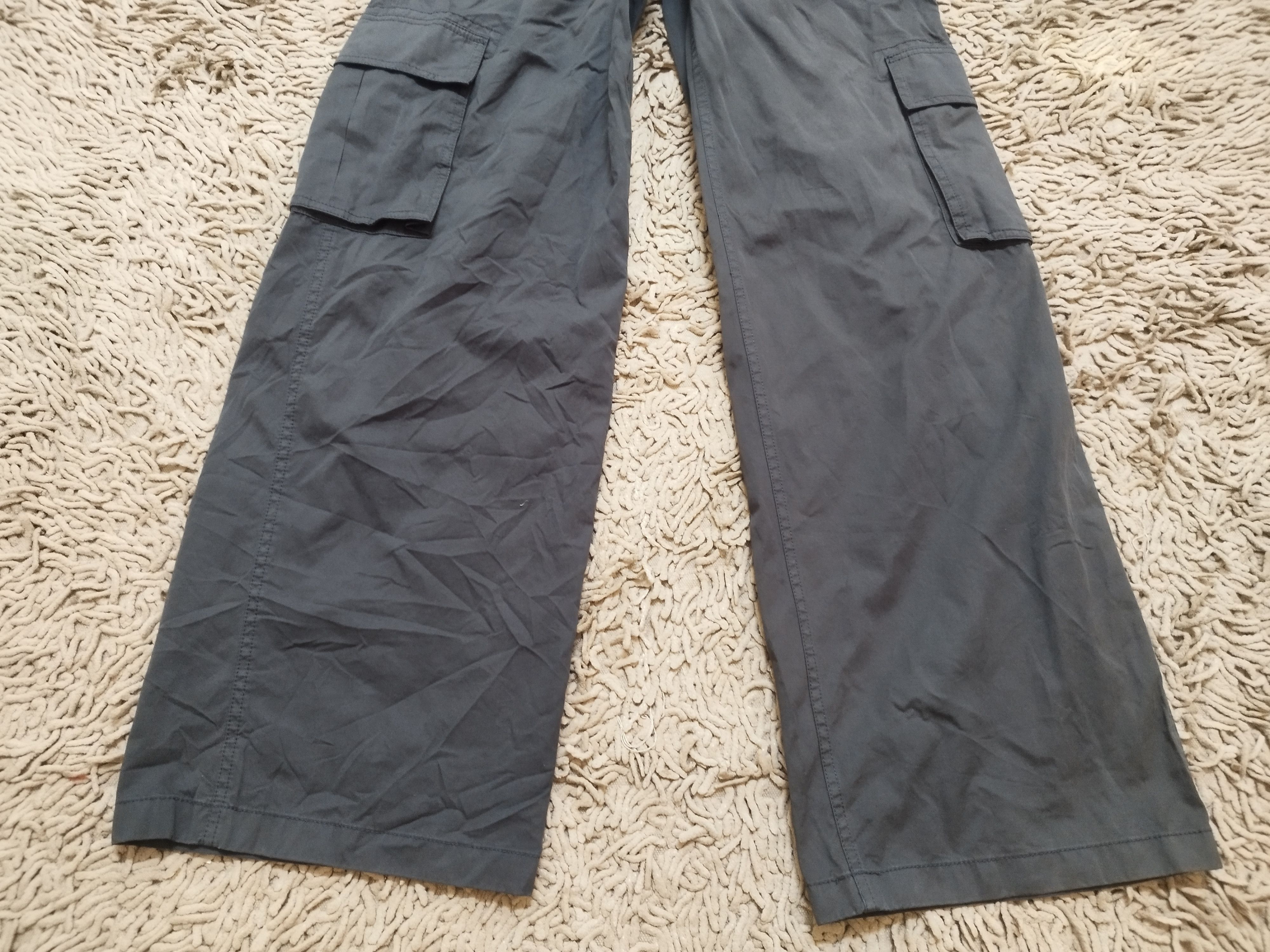Alexander Wang Alexander Wang Wide-Leg Cargo Pants Size 28" / US 6 / IT 42 - 8 Thumbnail