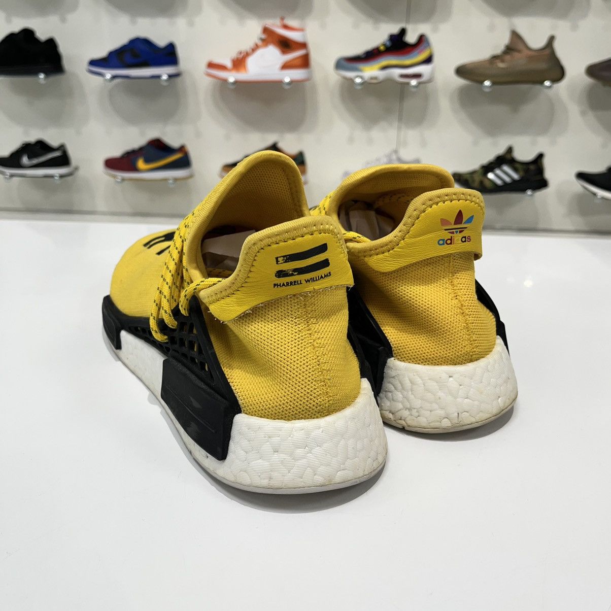 Adidas × Humanrace × Pharrell Adidas NMD HU Pharrell Human Race Yellow Size US 9.5 / EU 42-43 - 3 Thumbnail