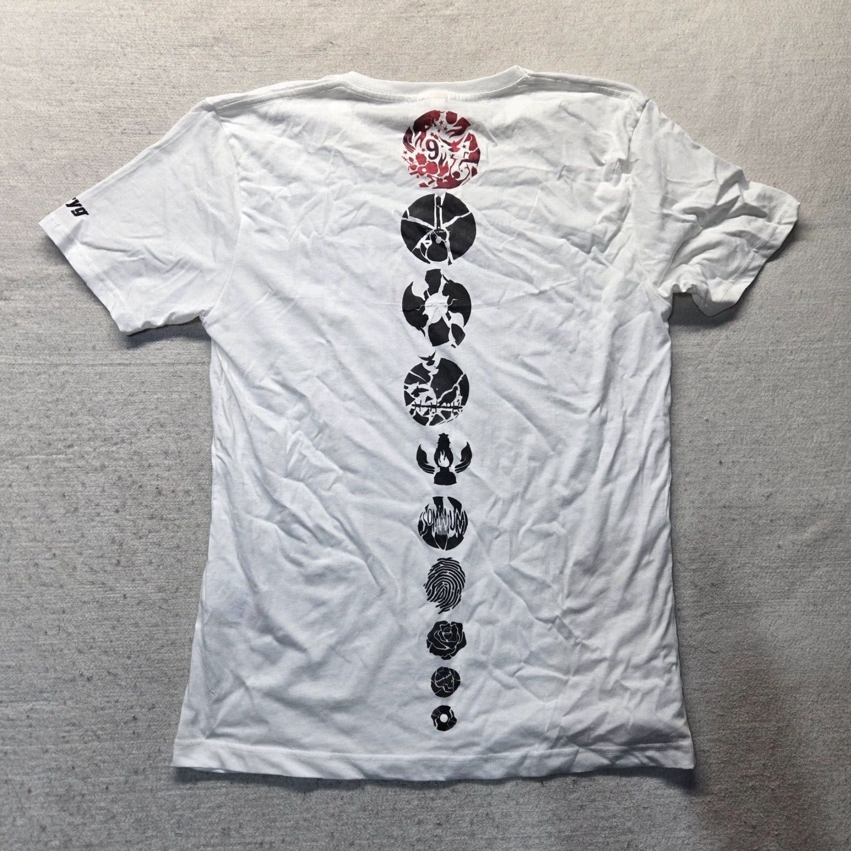Vintage VINTAGE Earth Positive Concert Tour 9 Dead Alive Unisex Adult T-Shirt Short Sleeve White 90s Music Memorabilia Medium Size US M / EU 48-50 / 2 - 6 Thumbnail