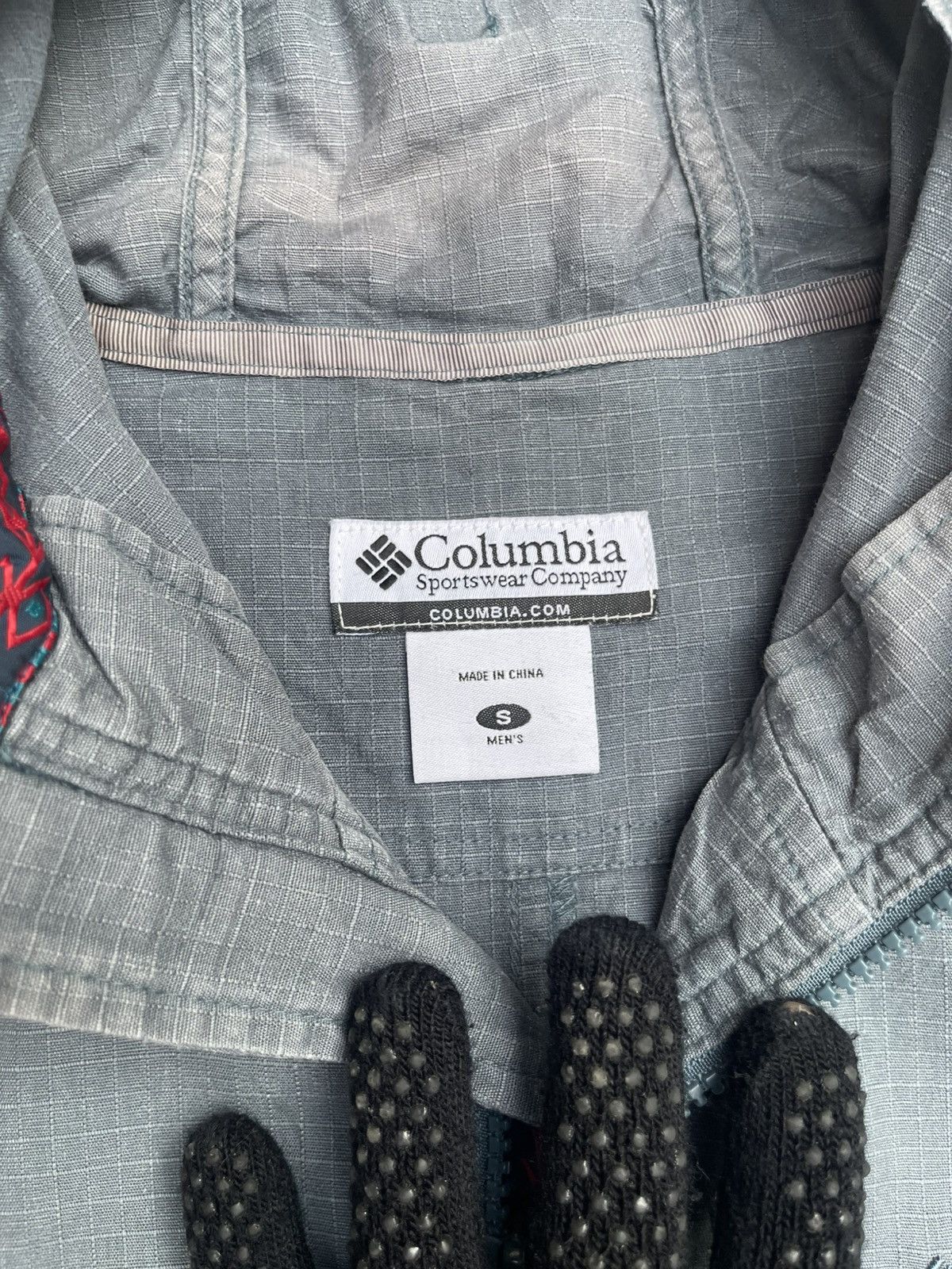 Columbia Vintage Columbia Hooded Utility Jacket - Outdoor Sportswear Size US S / EU 44-46 / 1 - 3 Thumbnail