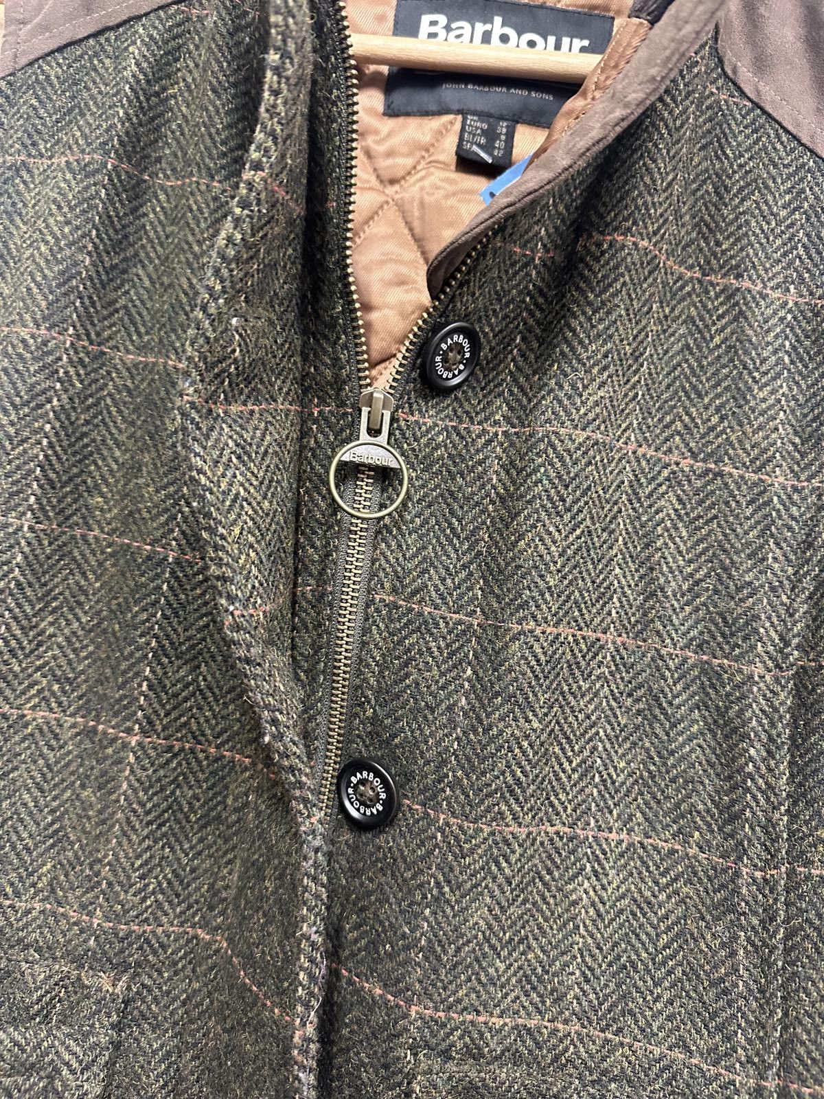 Barbour Barbour Quilted Tweed Vest for Women UK Size 12 Size M / US 6-8 / IT 42-44 - 3 Thumbnail