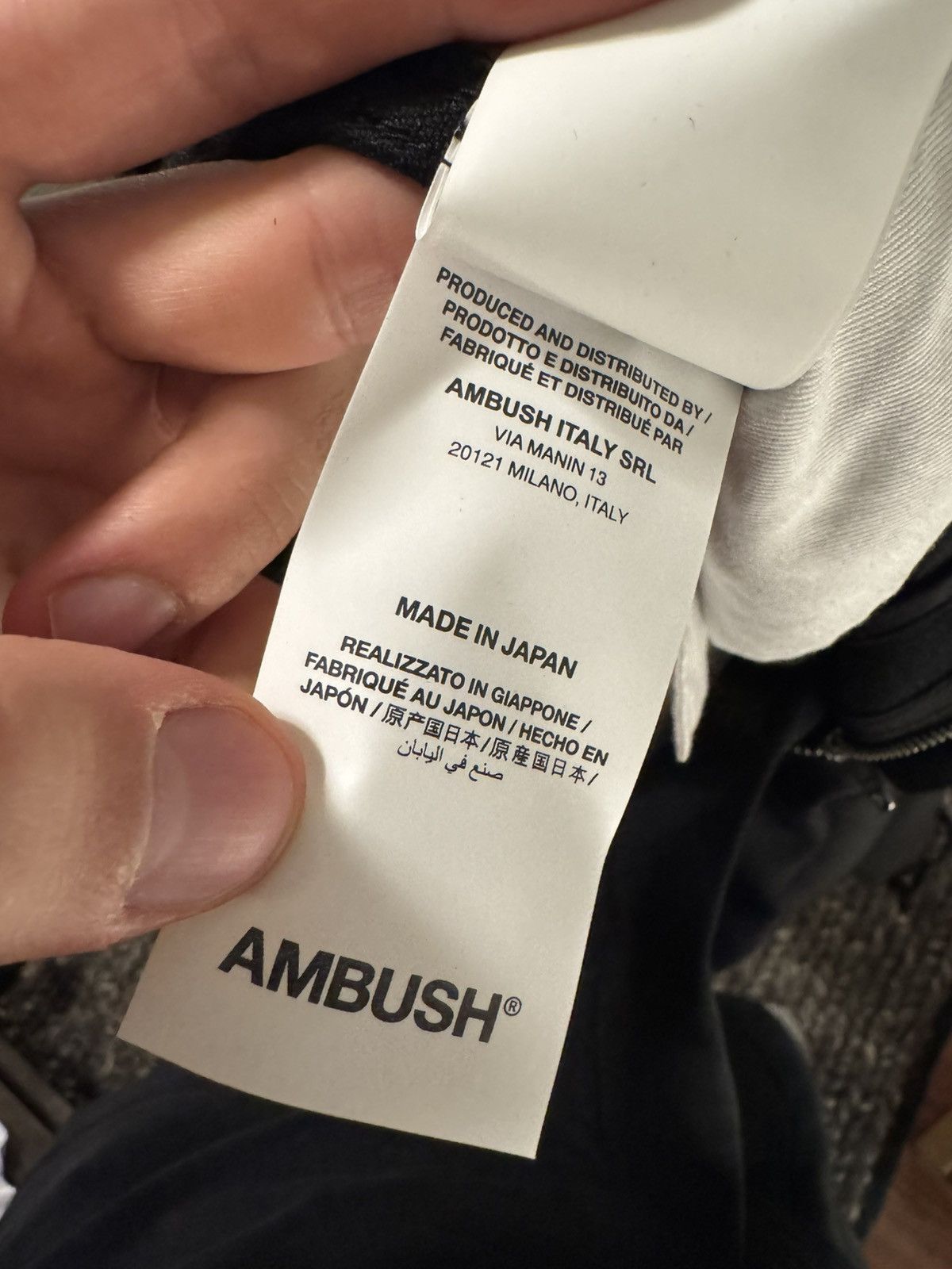 Ambush Design Wool Nikka Pants black Japan / japanese workwear silhouette Size US 30 / EU 46 - 10 Thumbnail