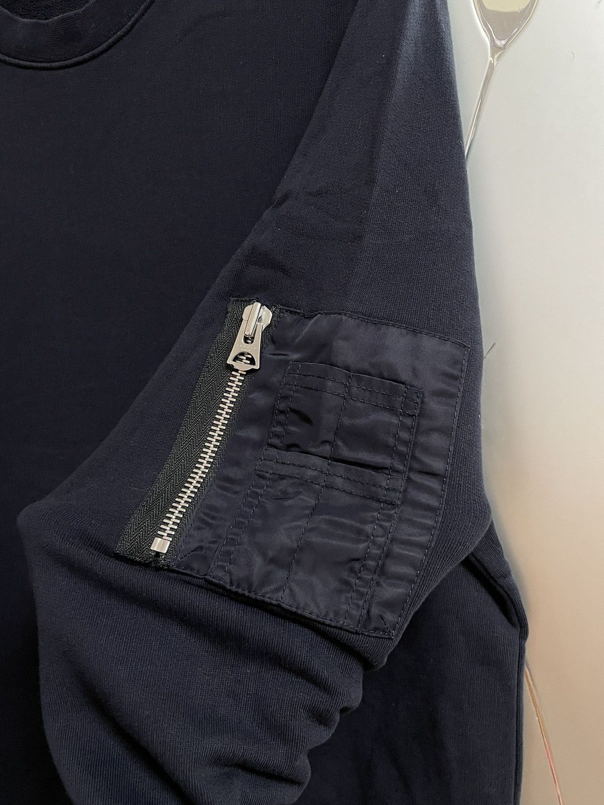Sandro Sandro Paris Light Faded Navy Blue Sweatshirt Men’s Size L Size US L / EU 52-54 / 3 - 6 Thumbnail